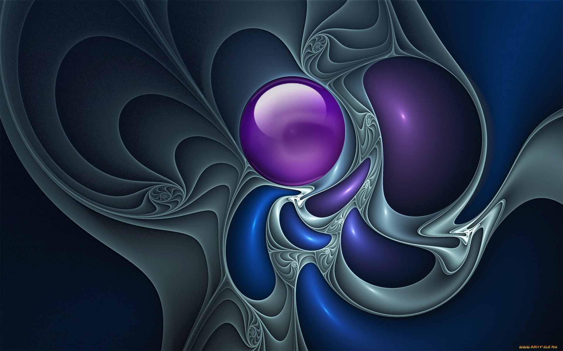 3д, графика, fractal, фракталы