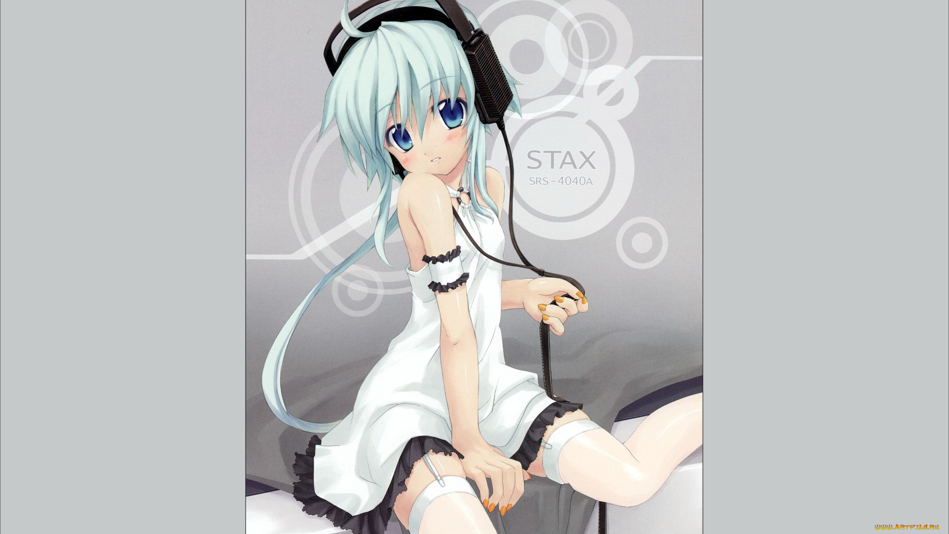 аниме, headphones, instrumental, наушники