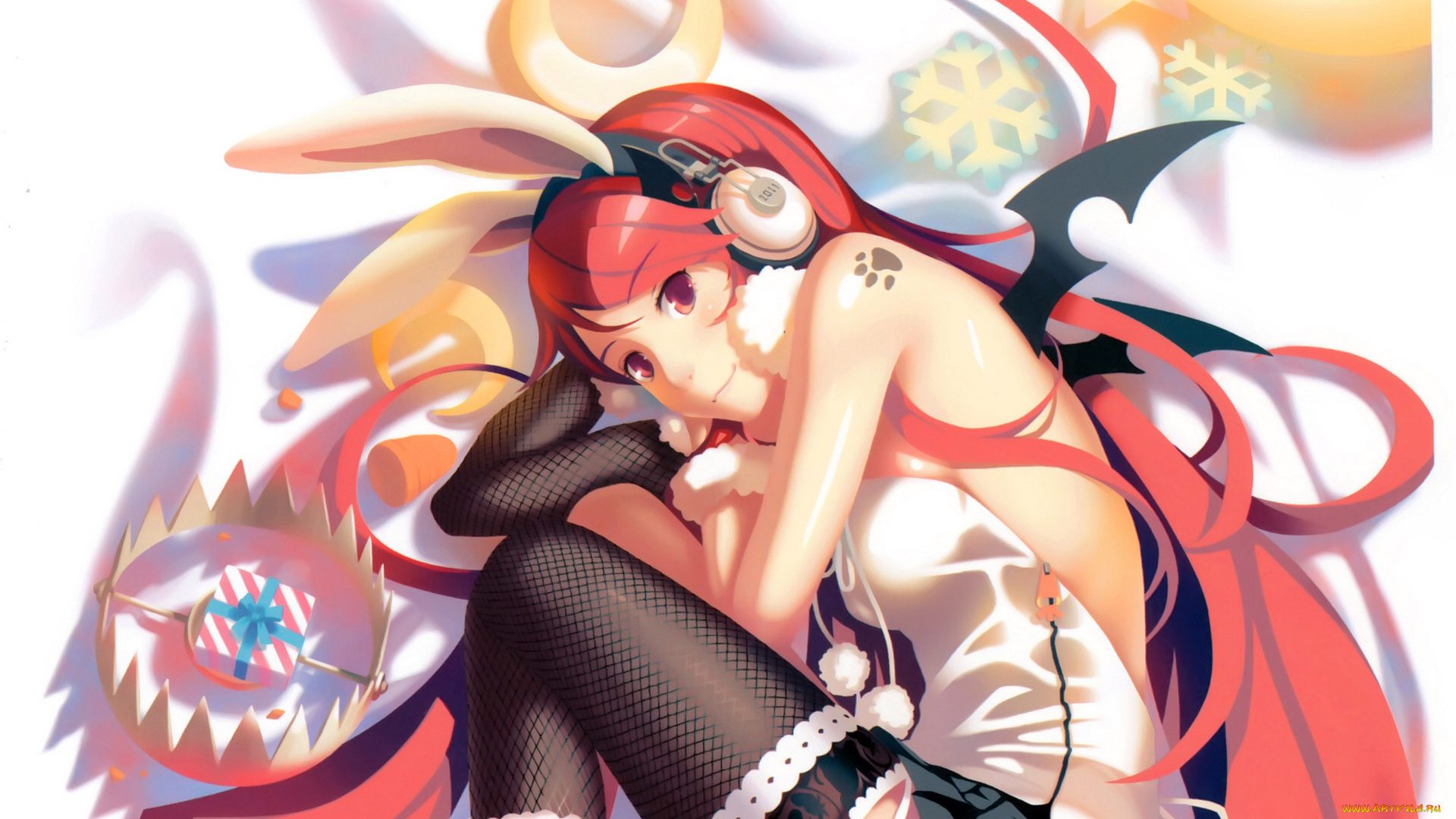 аниме, headphones, instrumental, наушники