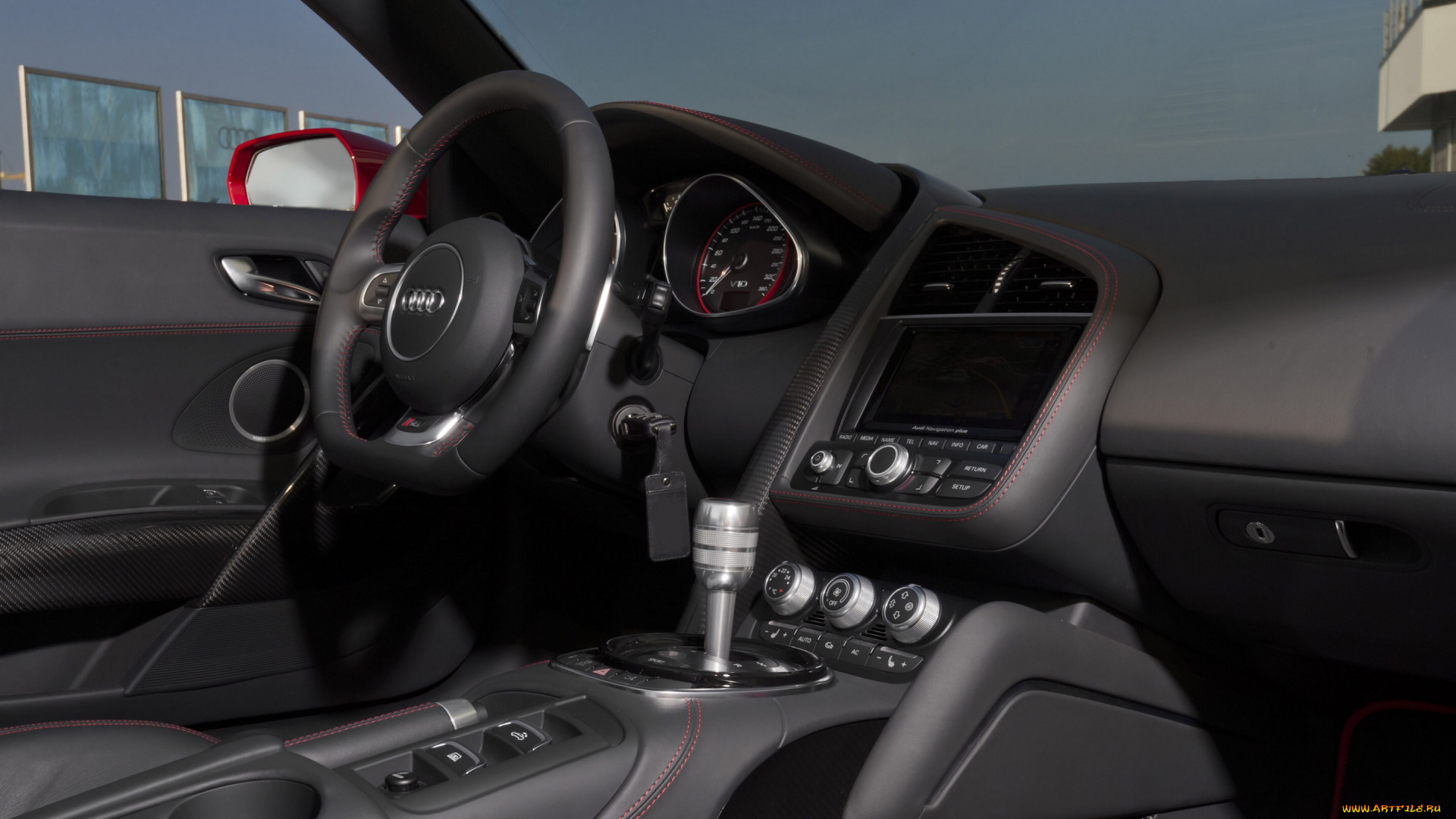 автомобили, спидометры, торпедо, car, spyder, v10, r8, audi