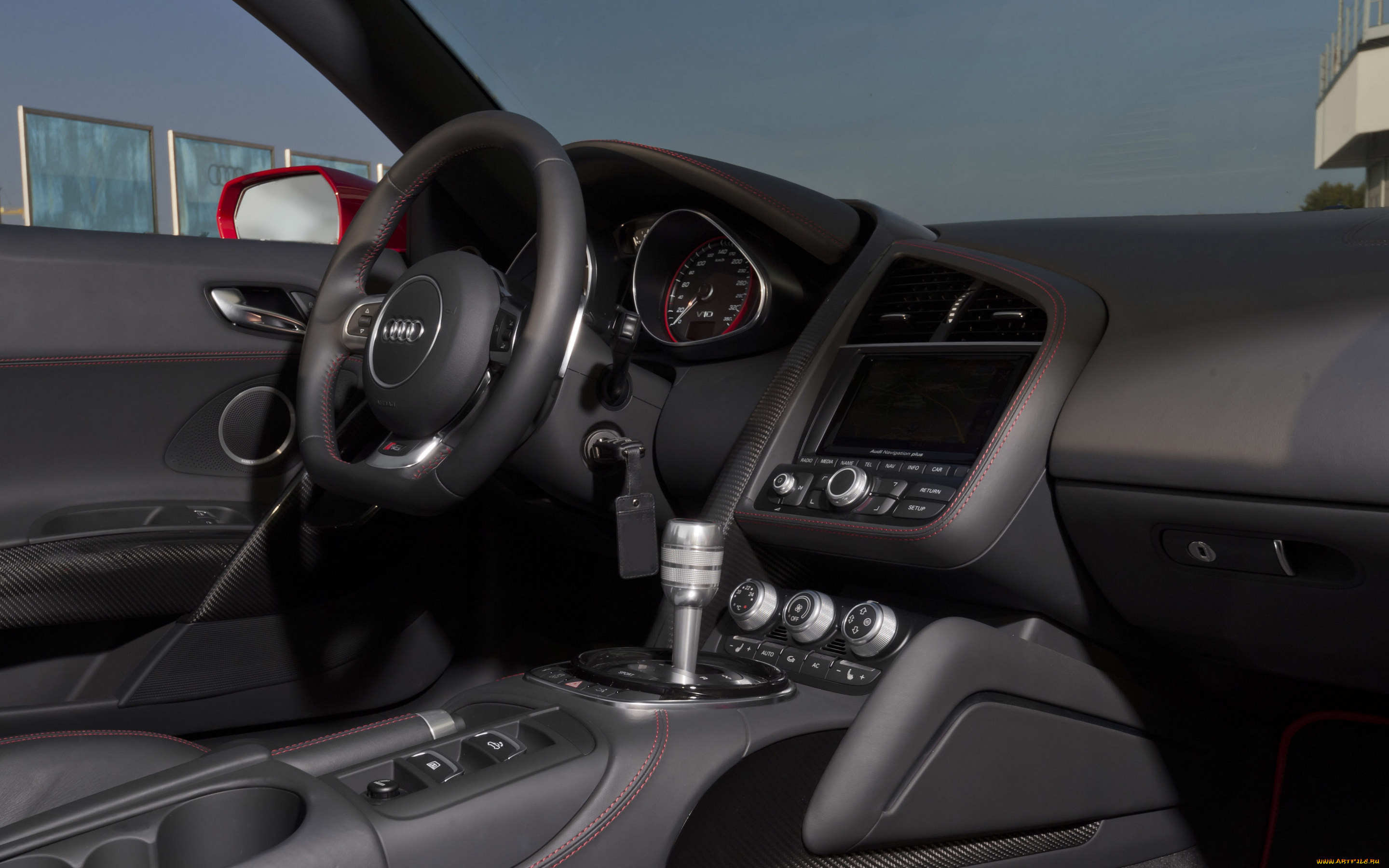 автомобили, спидометры, торпедо, car, spyder, v10, r8, audi