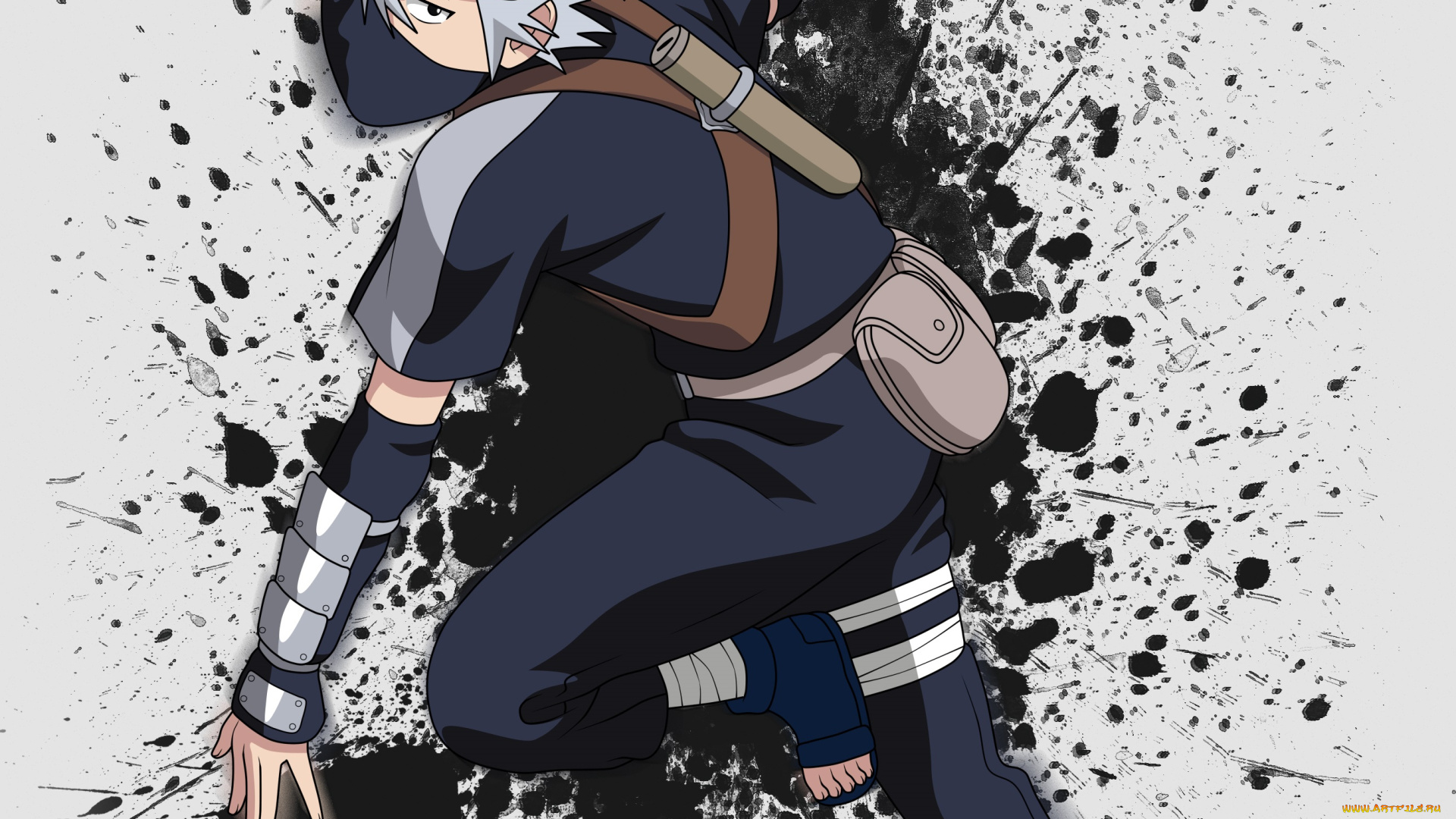 аниме, naruto, какаши, хатаке