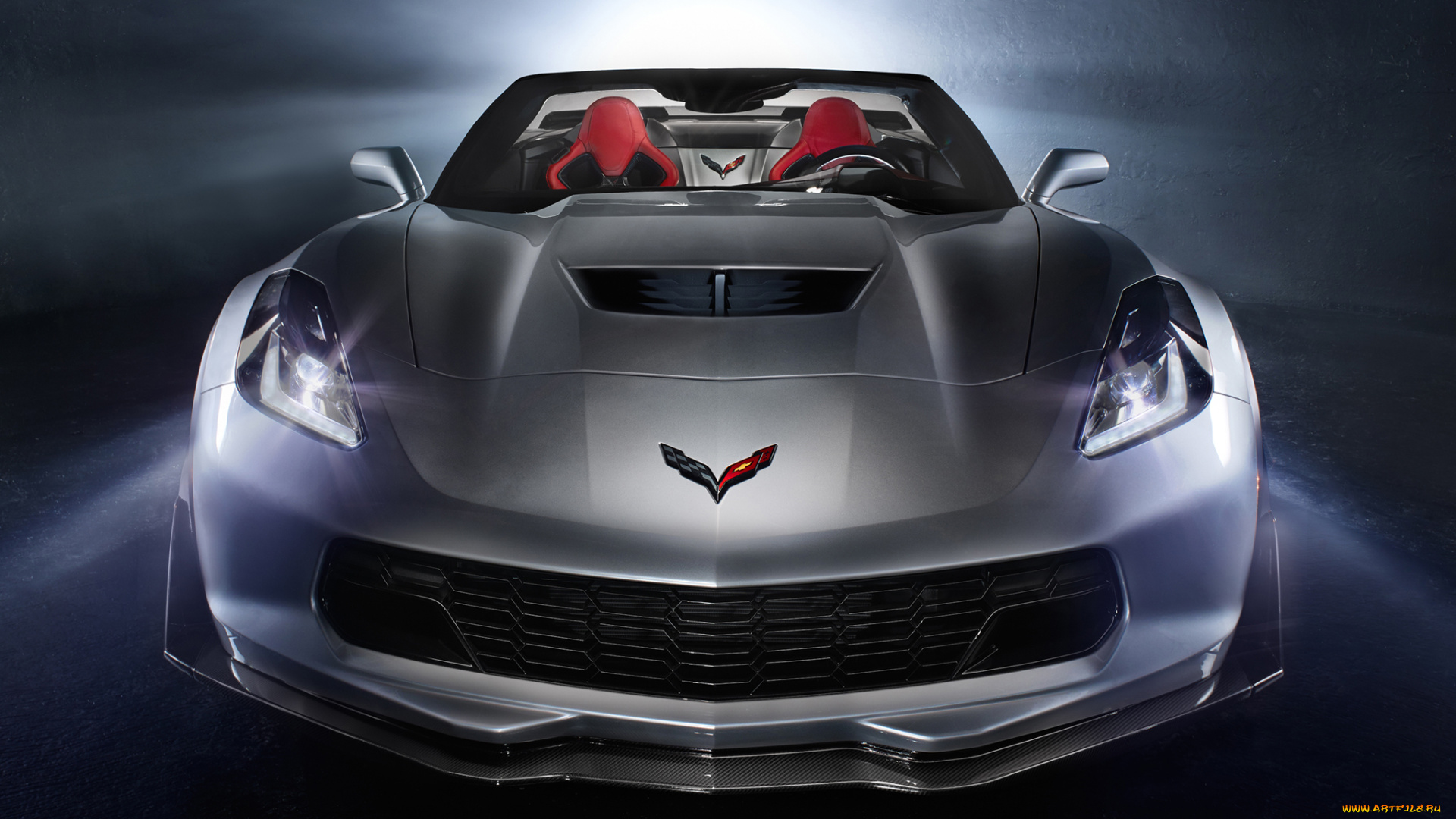 автомобили, corvette, 2015г, z06, convertible, с7