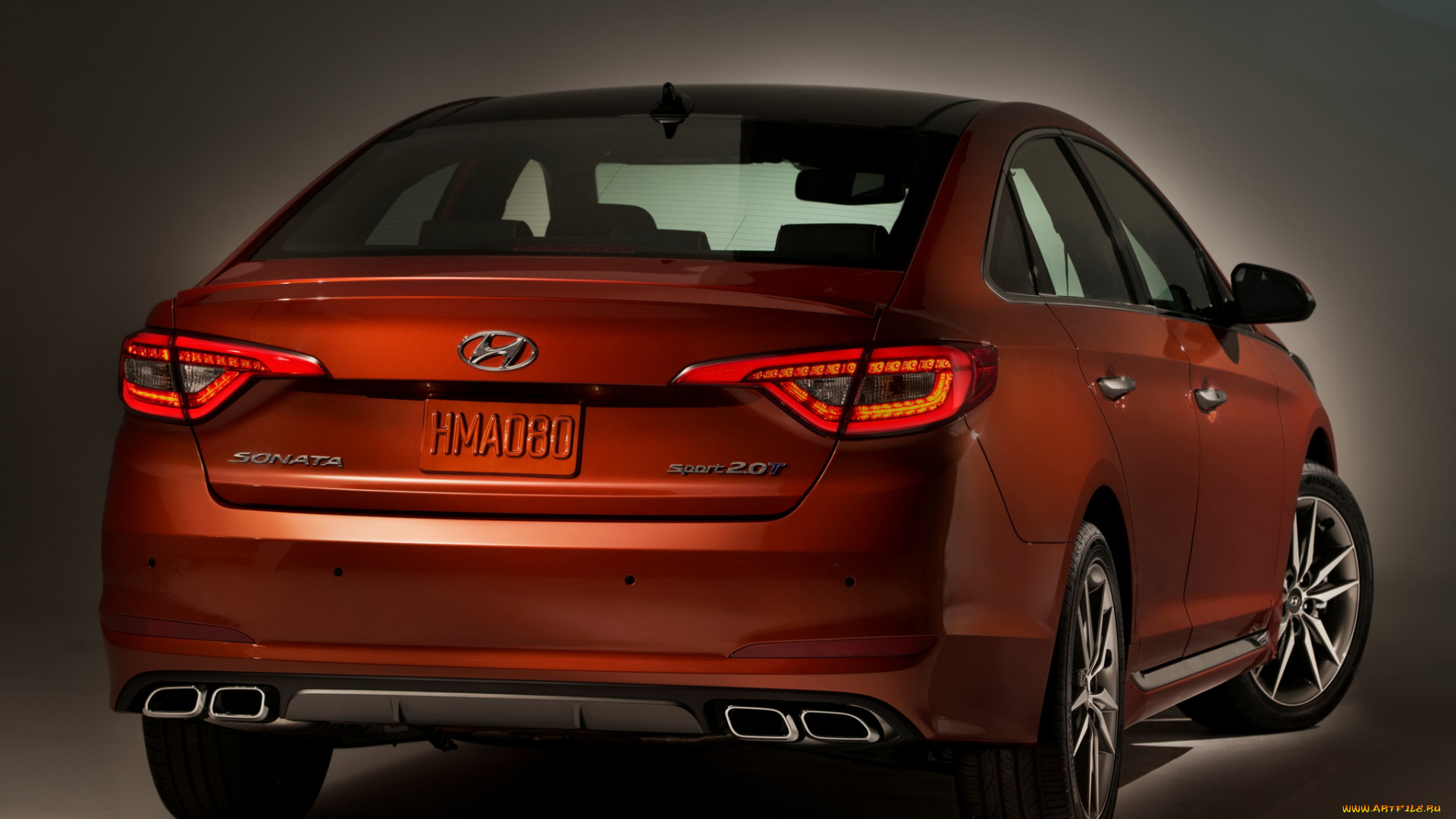 автомобили, hyundai, 2015, sonata, us-spec, красный