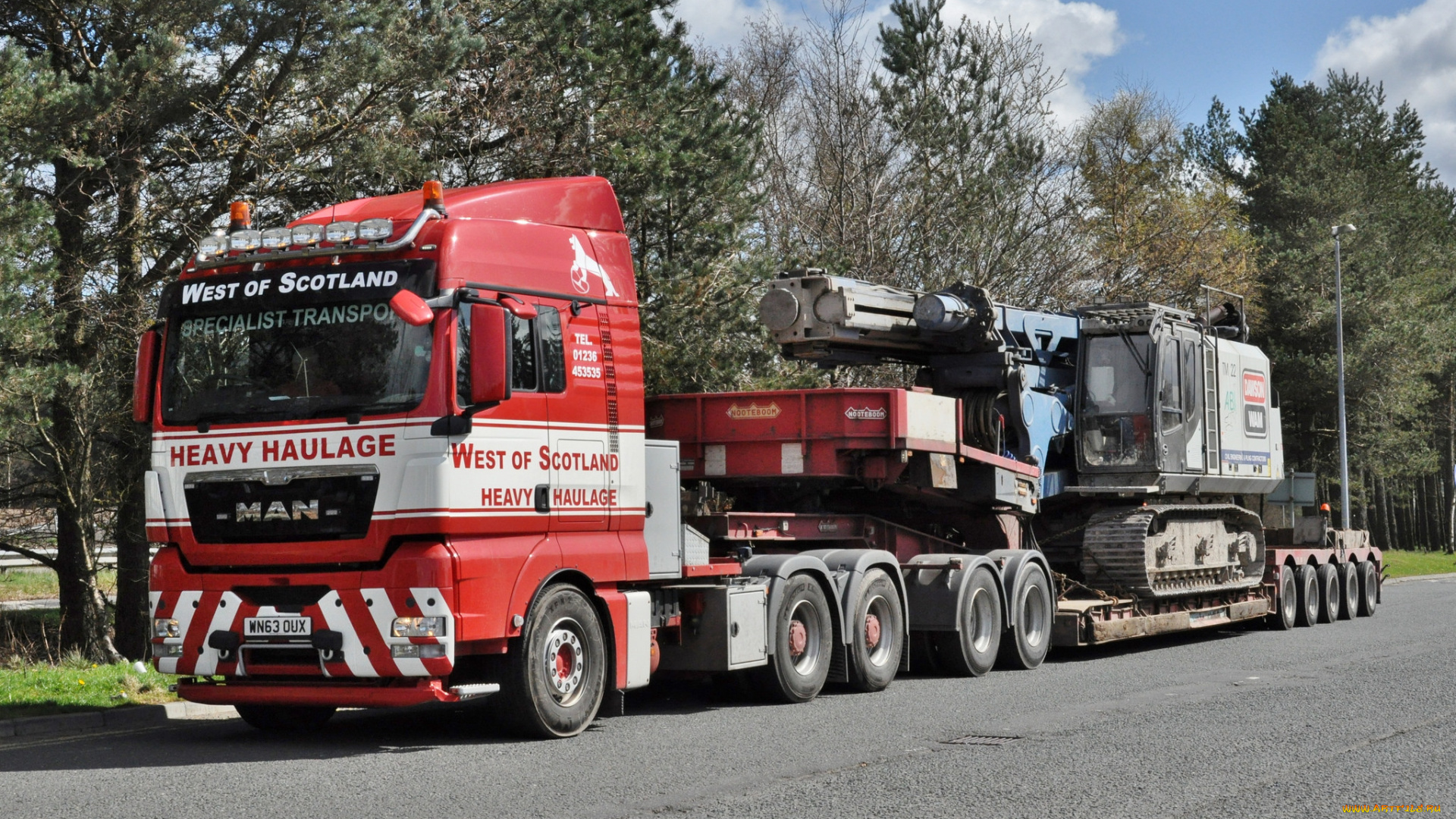 автомобили, man, седельный, грузовик, тягач