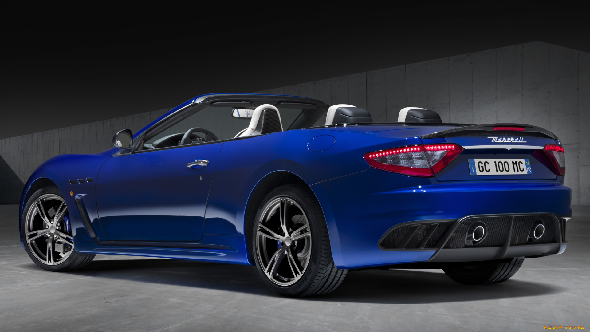 автомобили, maserati, granturismo, mc, stradale, centennial, edition, 2014, синий
