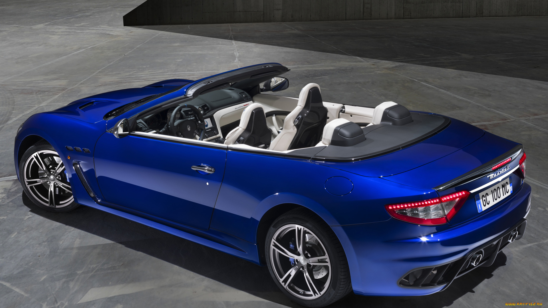 автомобили, maserati, granturismo, mc, stradale, centennial, edition, 2014, синий