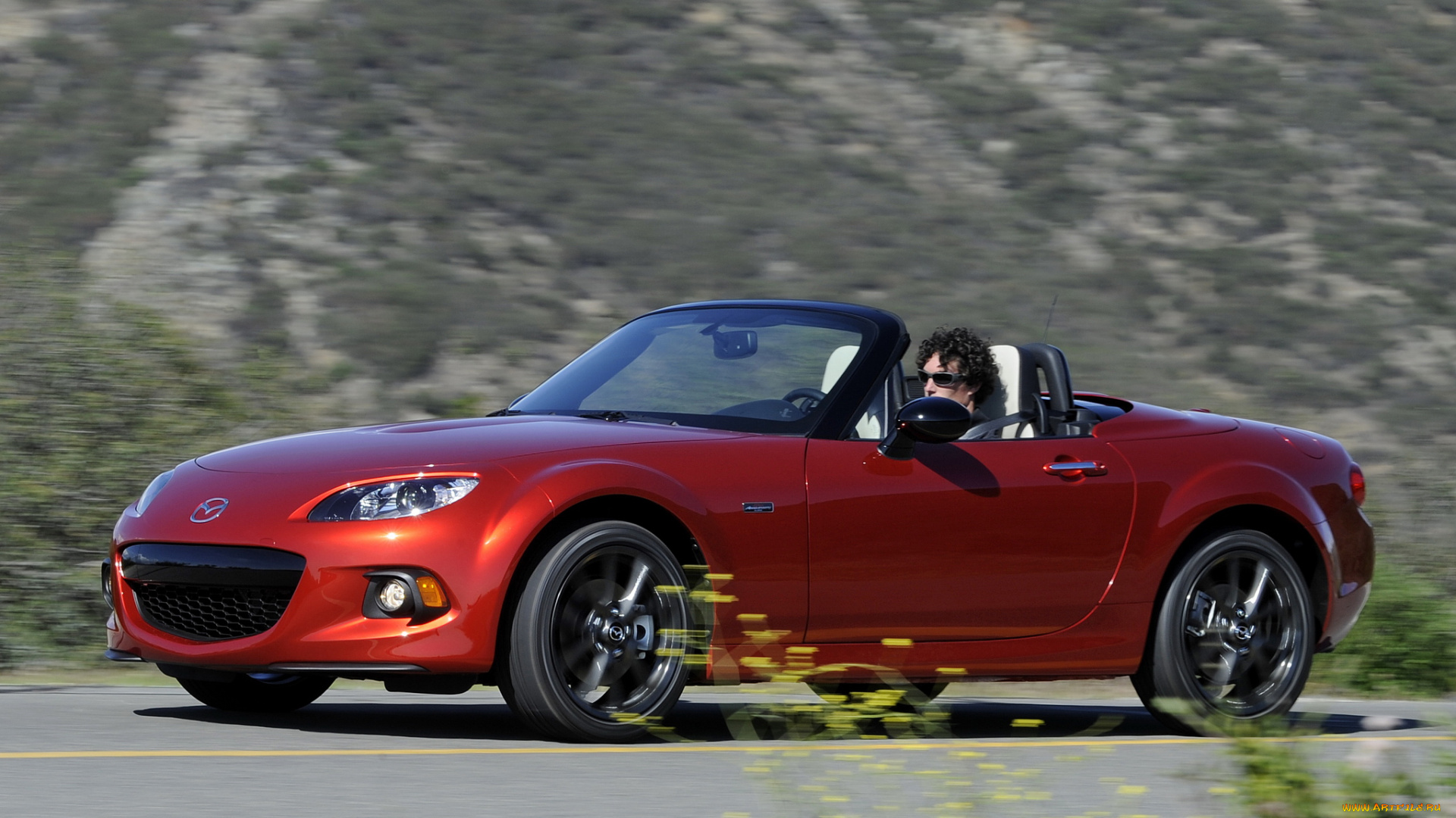 автомобили, mazda, 2015, mx-5, miata, 25th, anniversary, nc3, красный