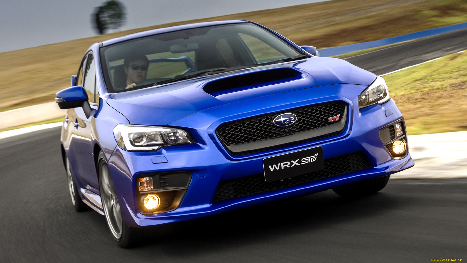 автомобили, subaru, sti, wrx, синий, 2014, au-spec