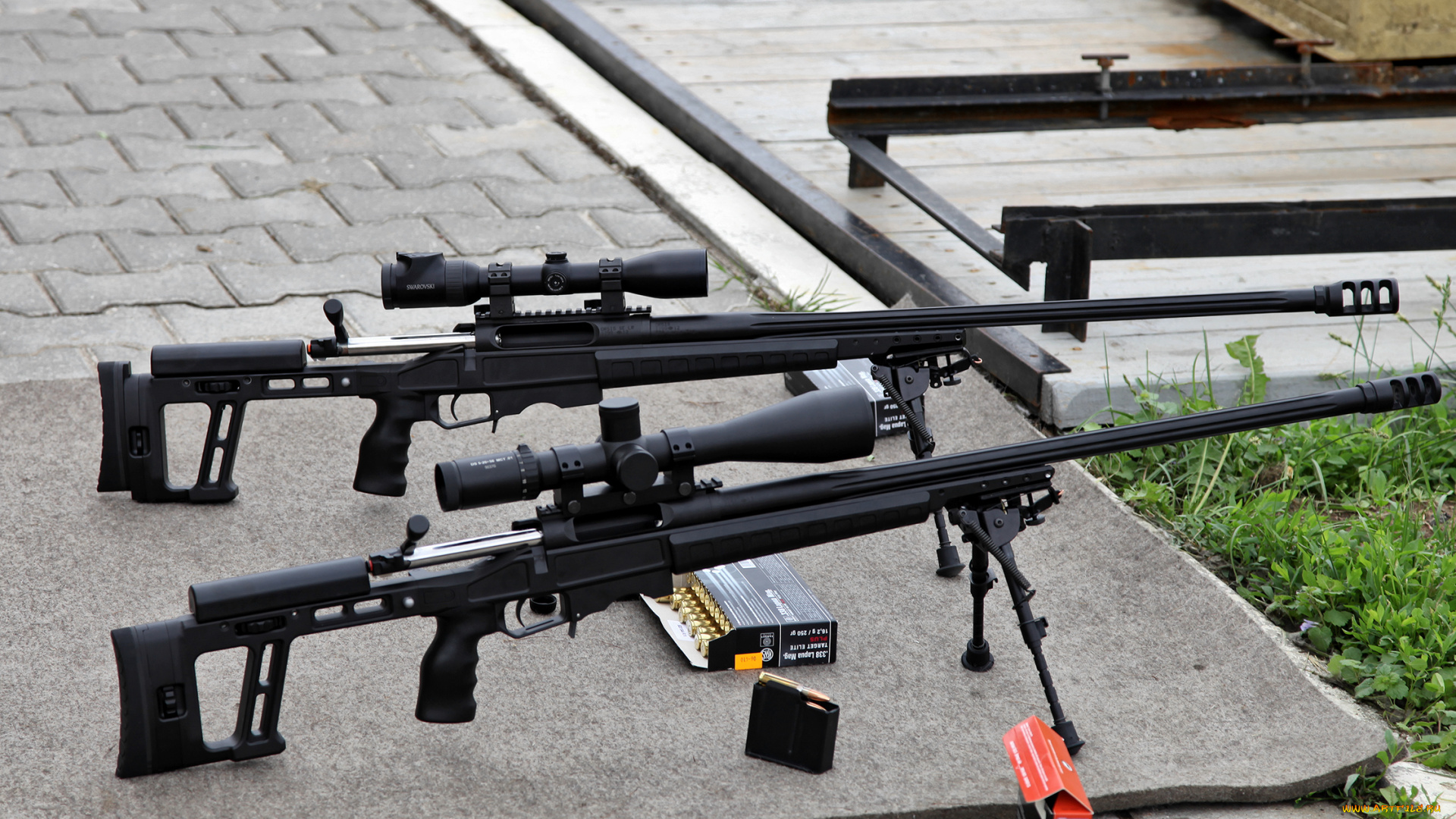 оружие, винтовки, с, прицеломприцелы, патроны, коробки, 2, штуки, снайперкая, винтовка, российская, orsis, se