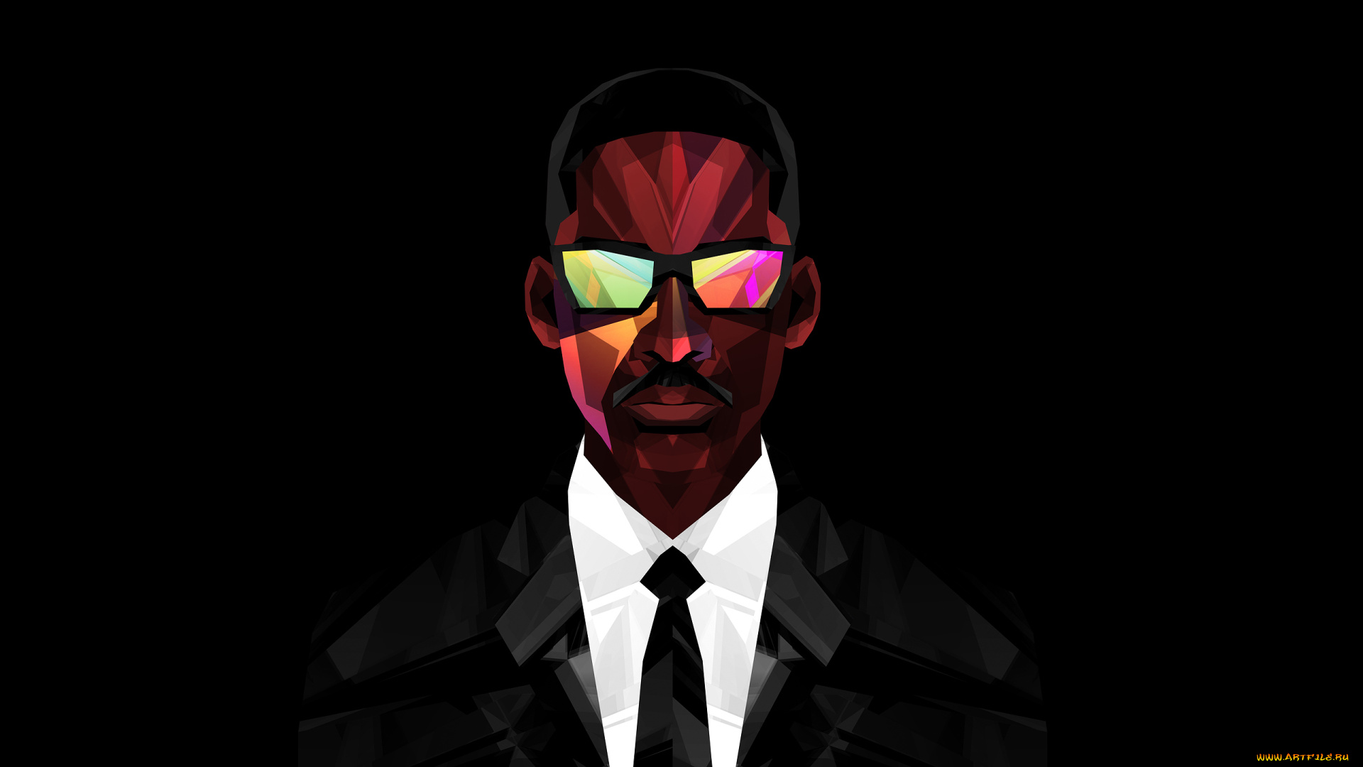 рисованные, кино, фильм, men, in, black, агент, j, уилл, смит, чёрный, фон, очки, костюм, люди, в, чёрном, актёр, will, smith