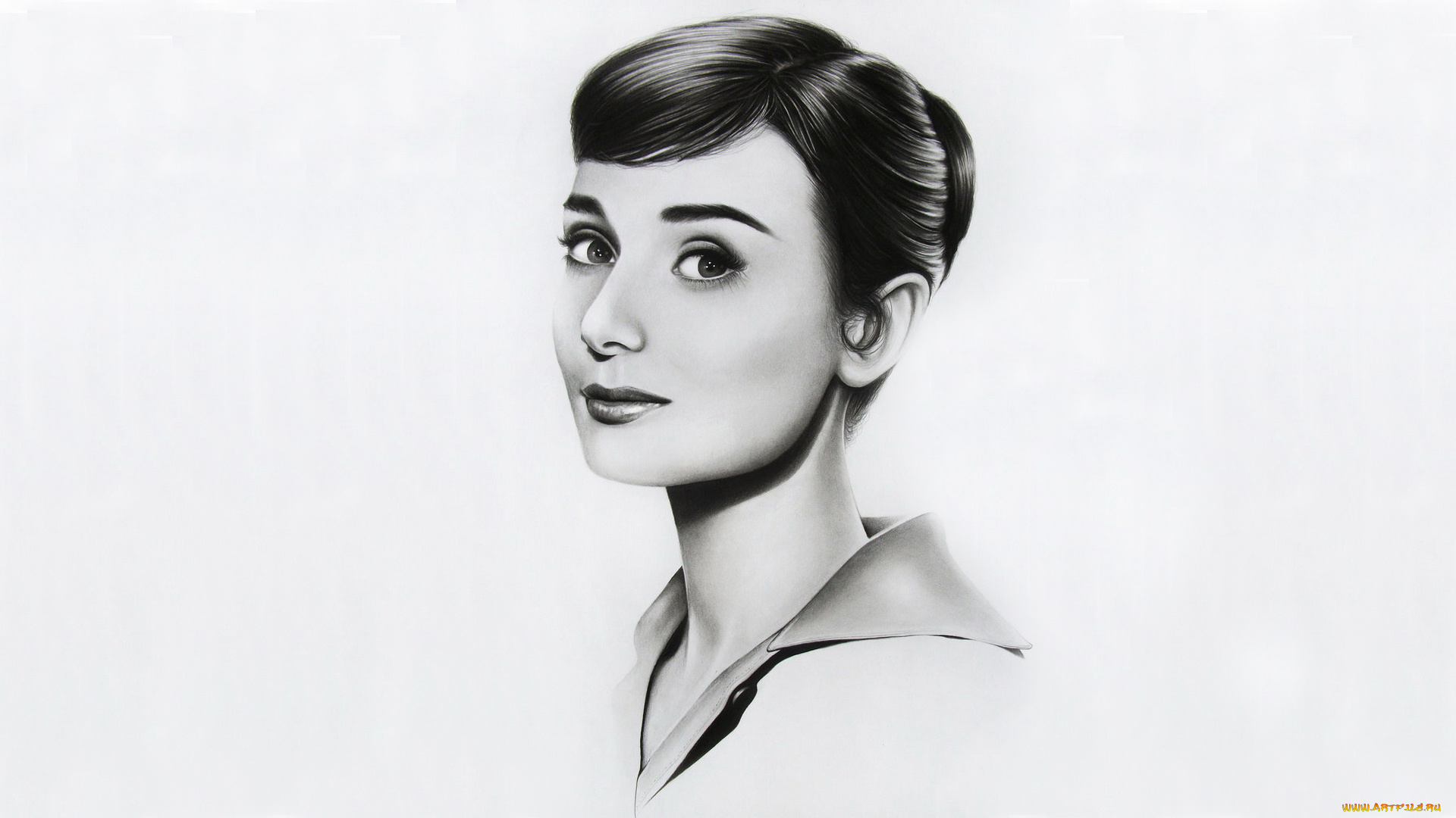 рисованные, люди, портрет