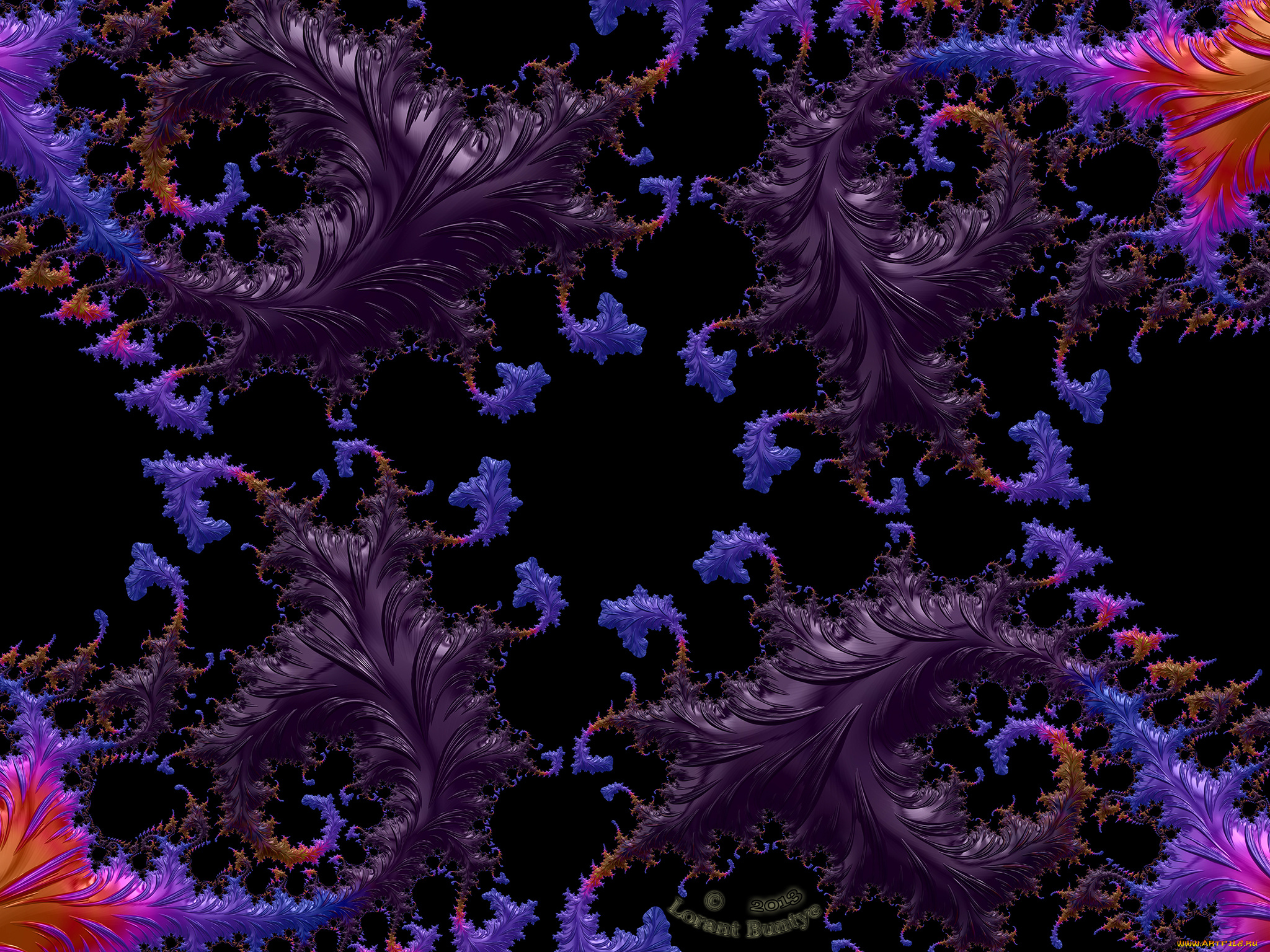 3д, графика, fractal, , фракталы, цвета, фон, узор