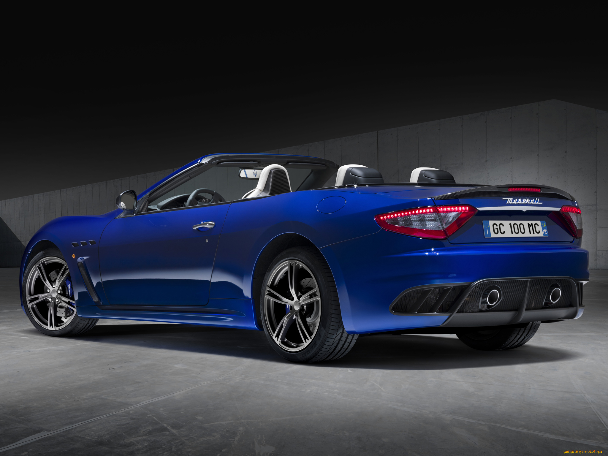 автомобили, maserati, granturismo, mc, stradale, centennial, edition, 2014, синий