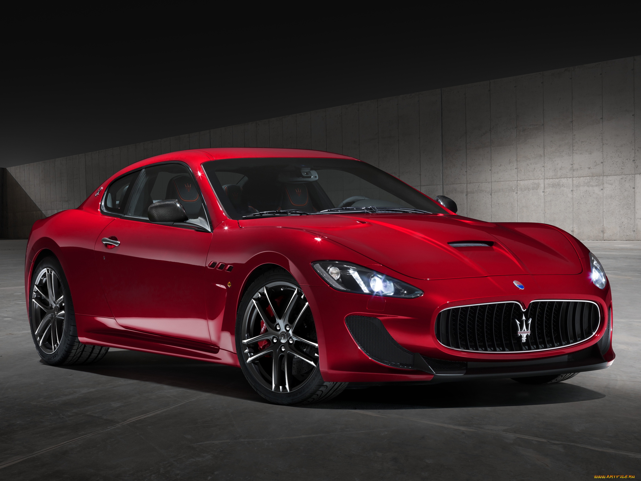 автомобили, maserati, granturismo, mc, stradale, centennial, edition, 2014, красный