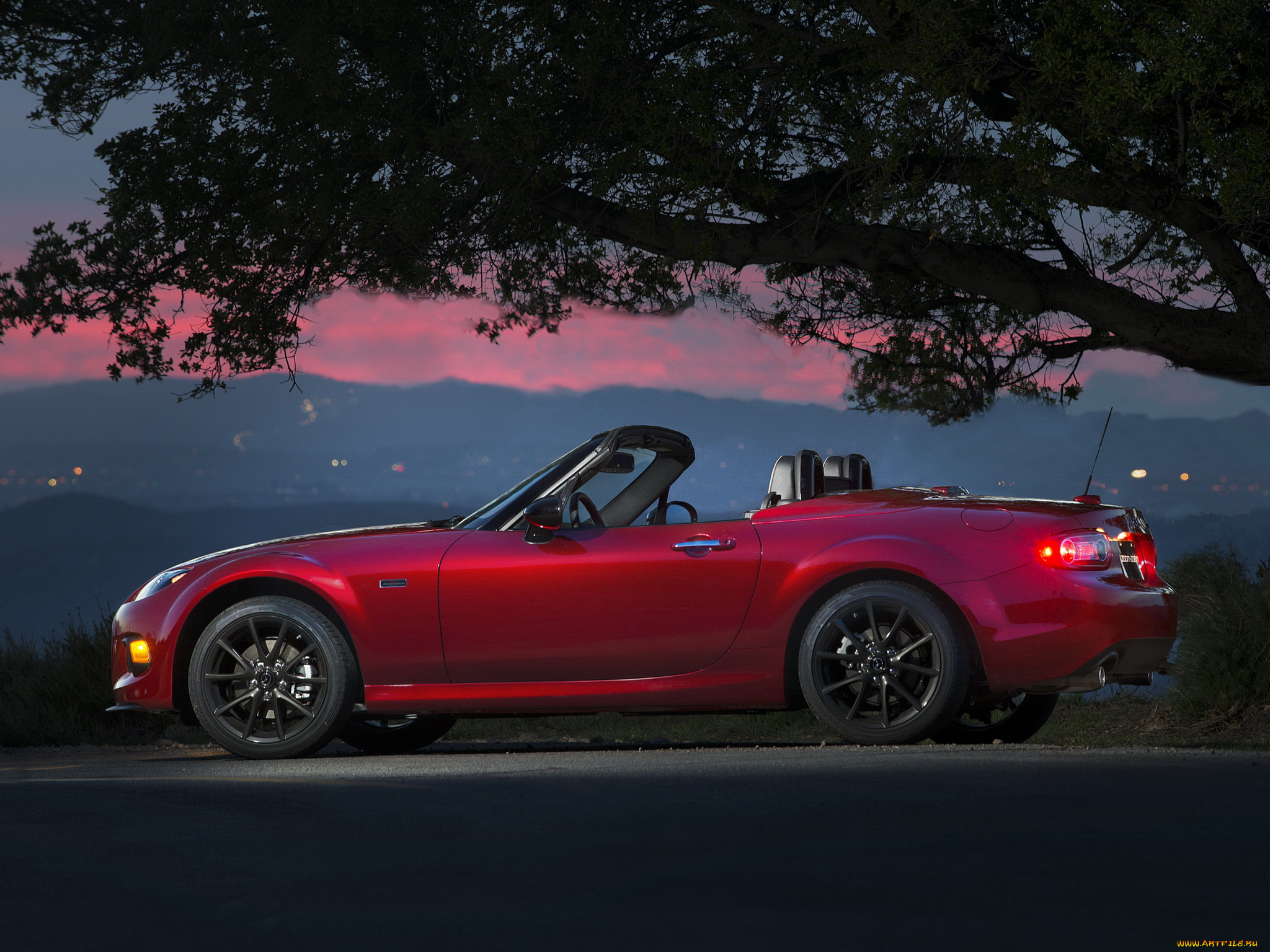 автомобили, mazda, 2015, mx-5, miata, 25th, anniversary, nc3, красный