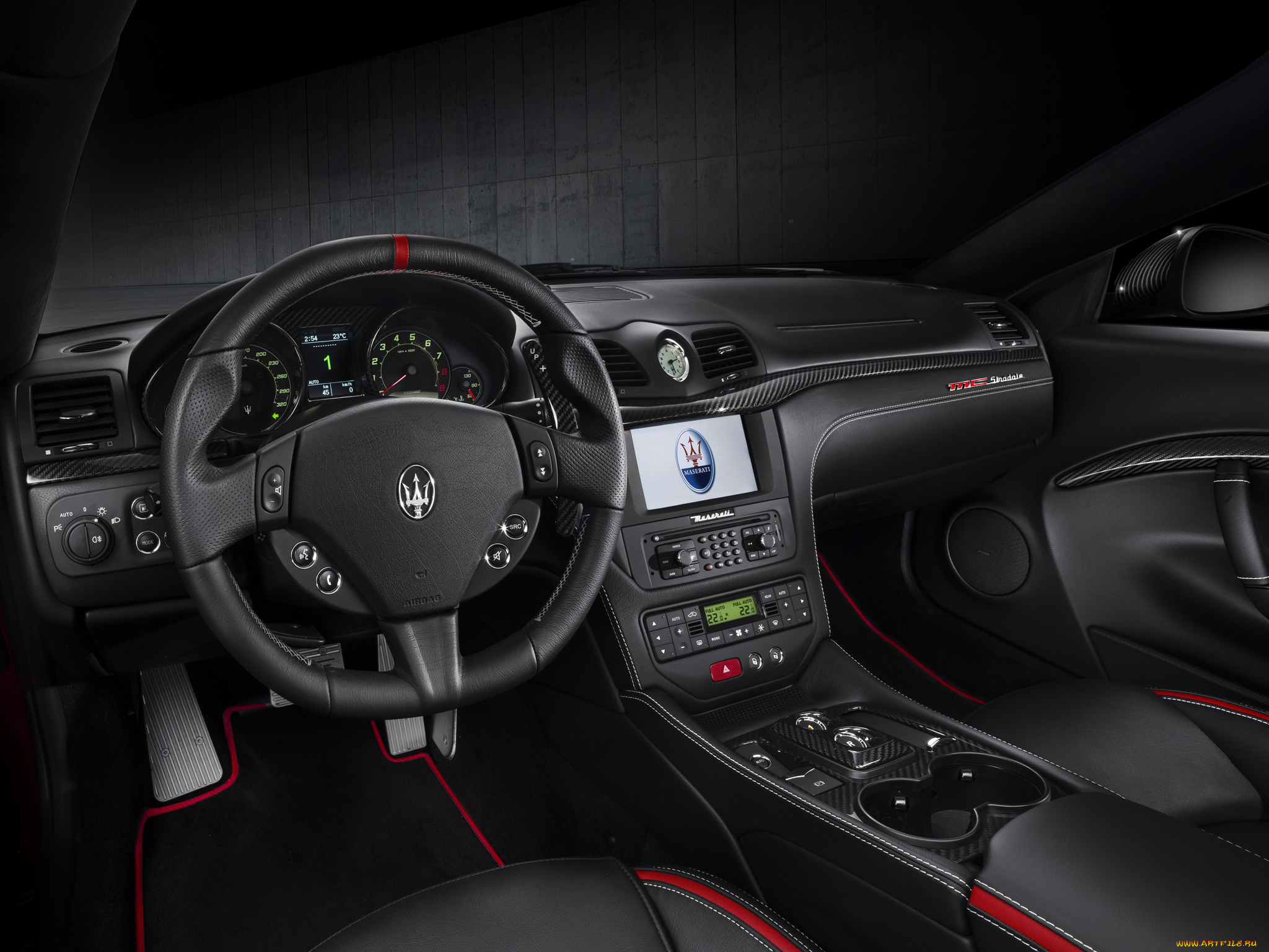 автомобили, спидометры, торпедо, maserati, granturismo, mc, stradale, centennial, edition, 2014