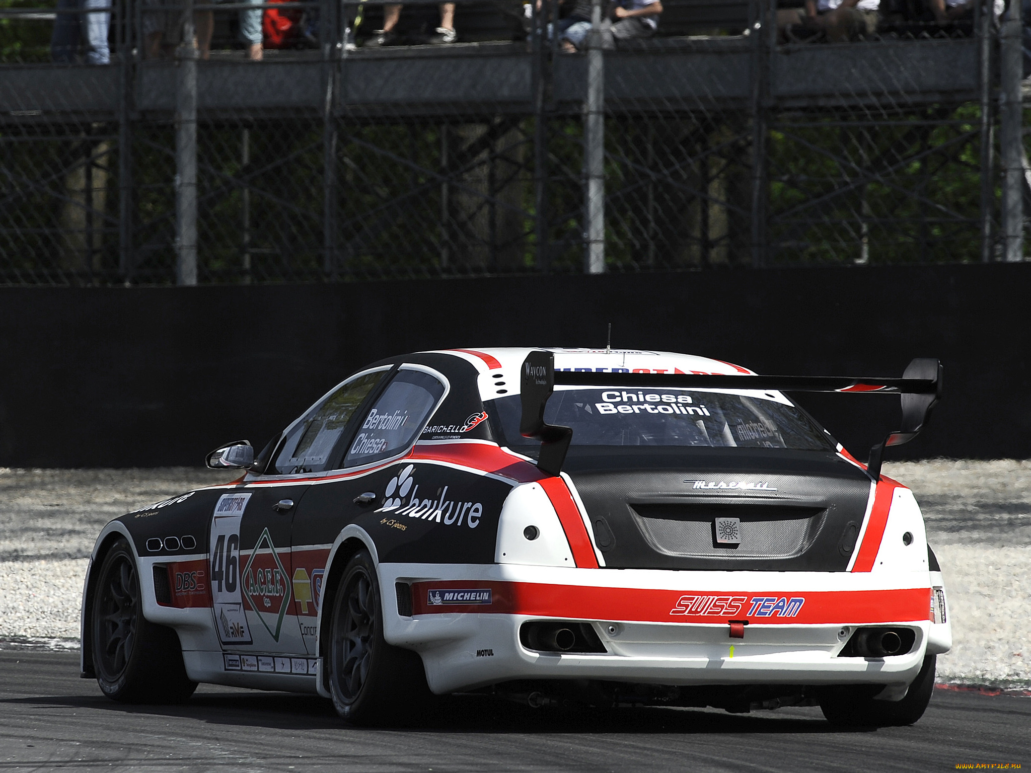 спорт, автоспорт, superstars, quattroporte, гонка, трасса, скорость, maserati, 2011