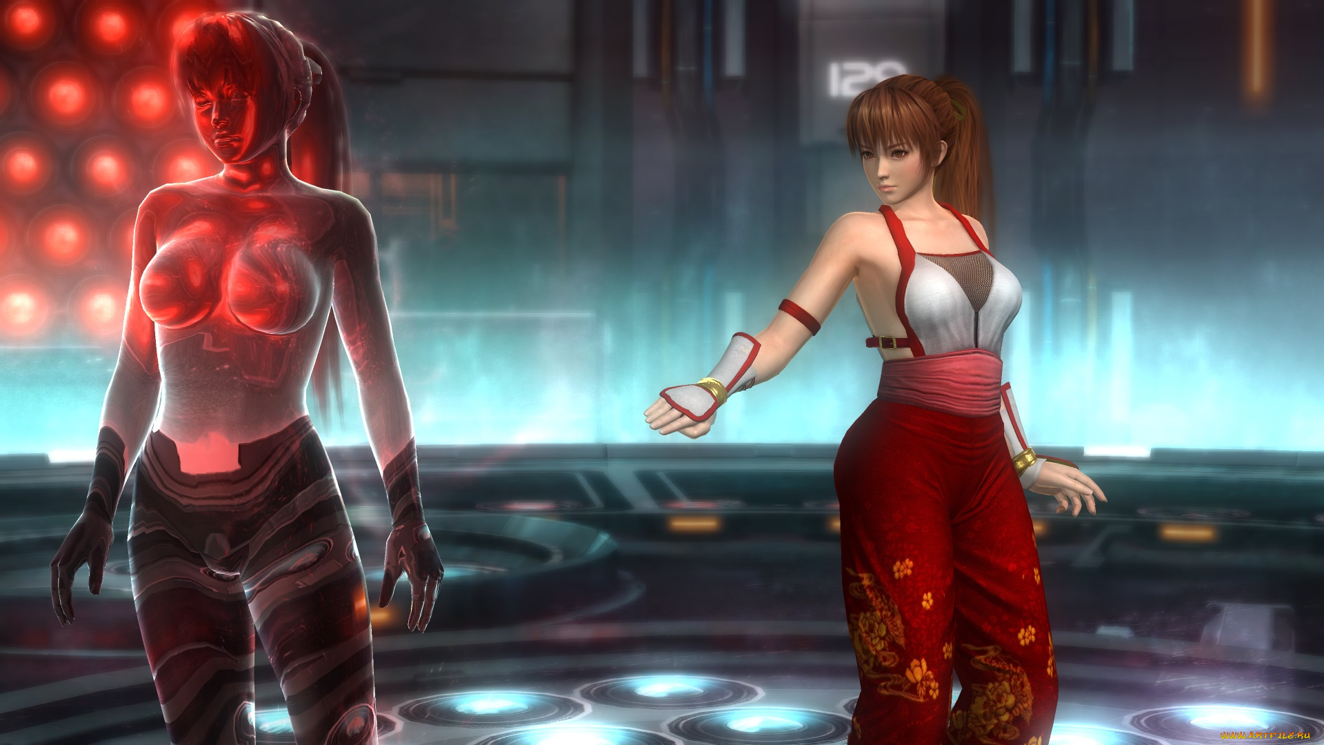 3д, графика, аниме, , anime, киборг, фон, взгляд, девушка