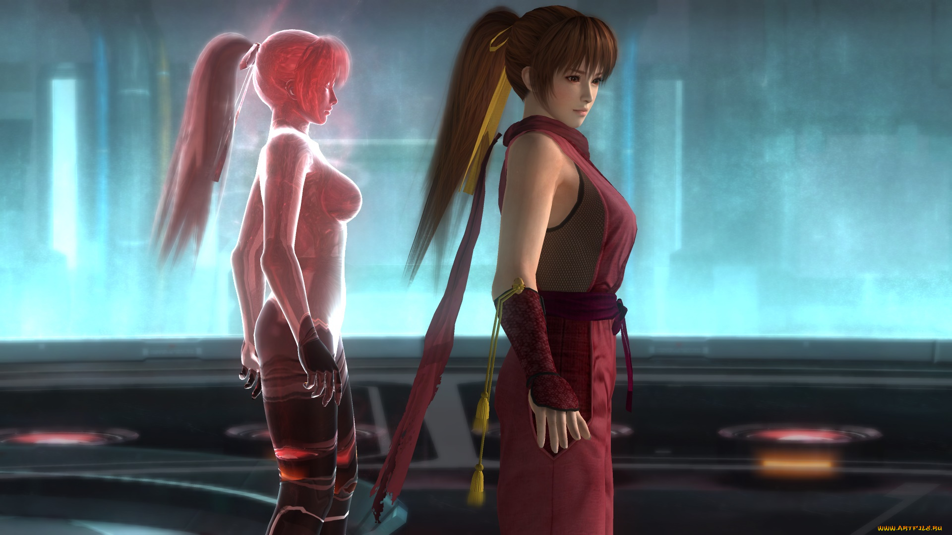 3д, графика, аниме, , anime, киборг, фон, взгляд, девушка