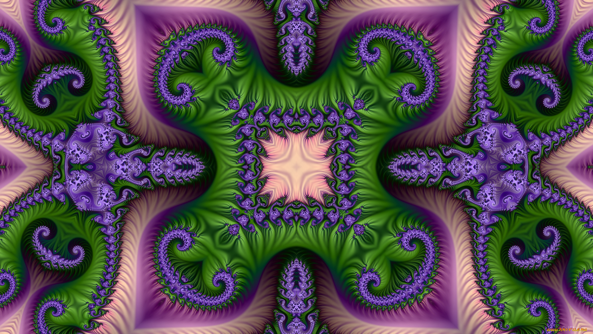 3д, графика, фракталы, , fractal, узор, фон, цвета