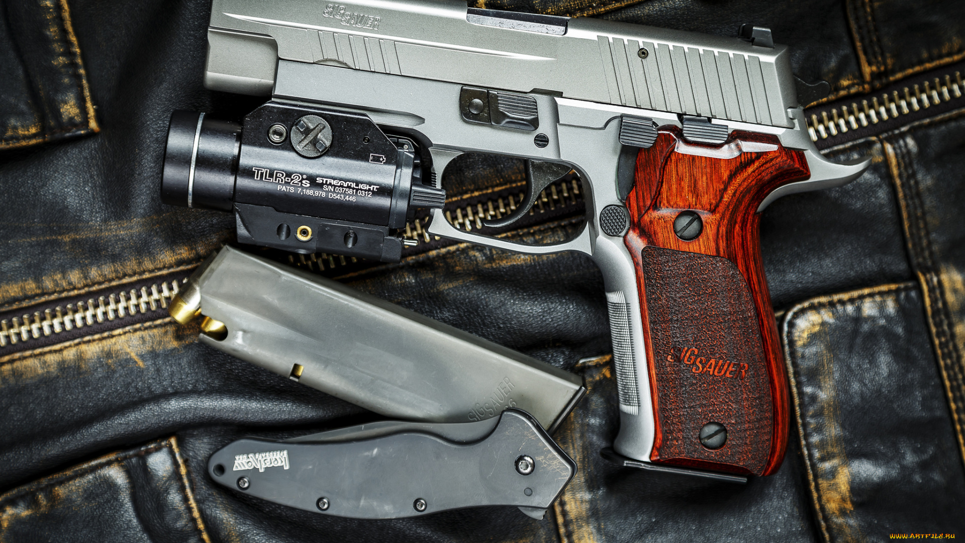 оружие, пистолеты, пистолет, sig, p226, нож