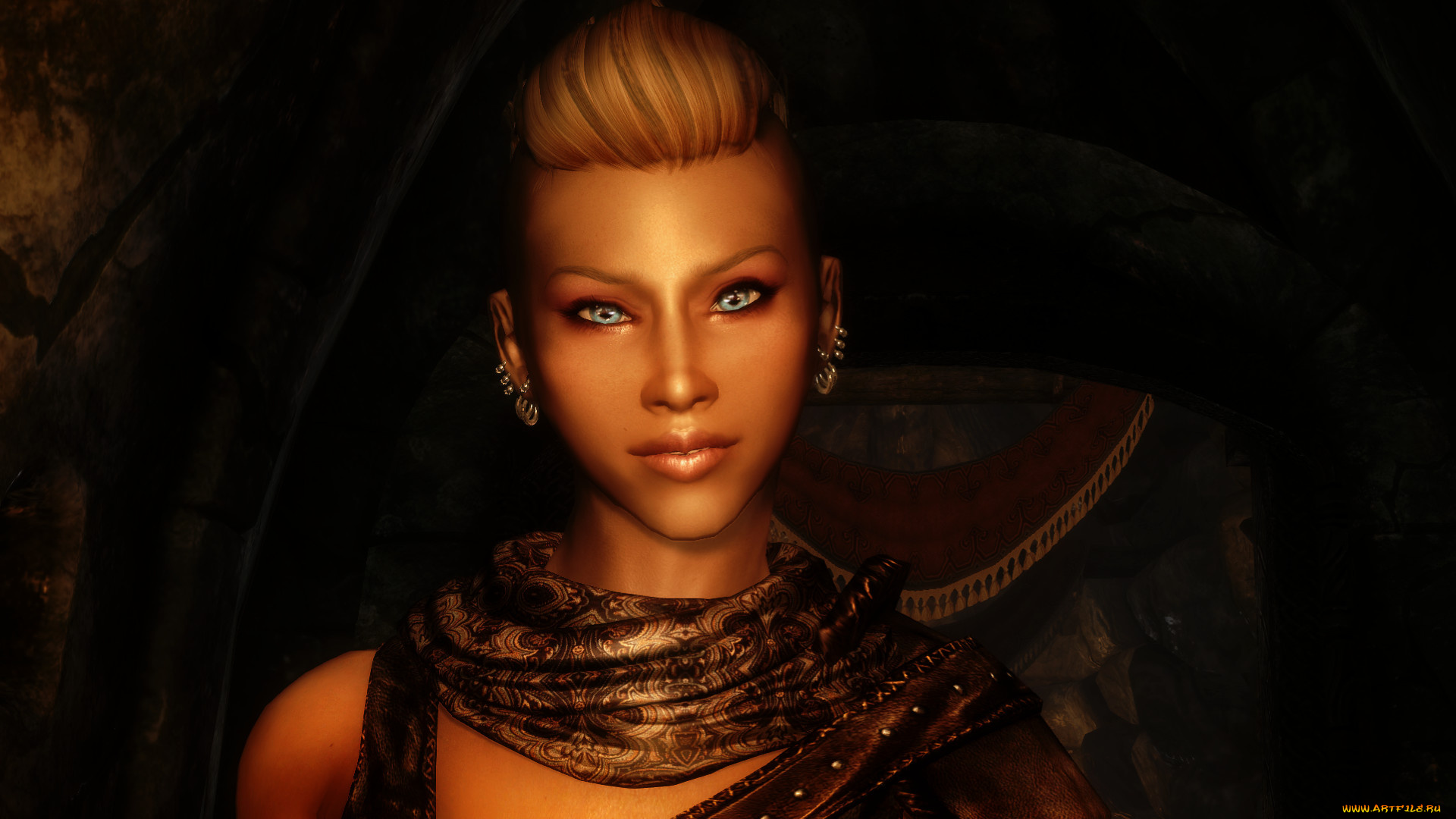 3д, графика, фантазия, , fantasy, взгляд, девушка, фон