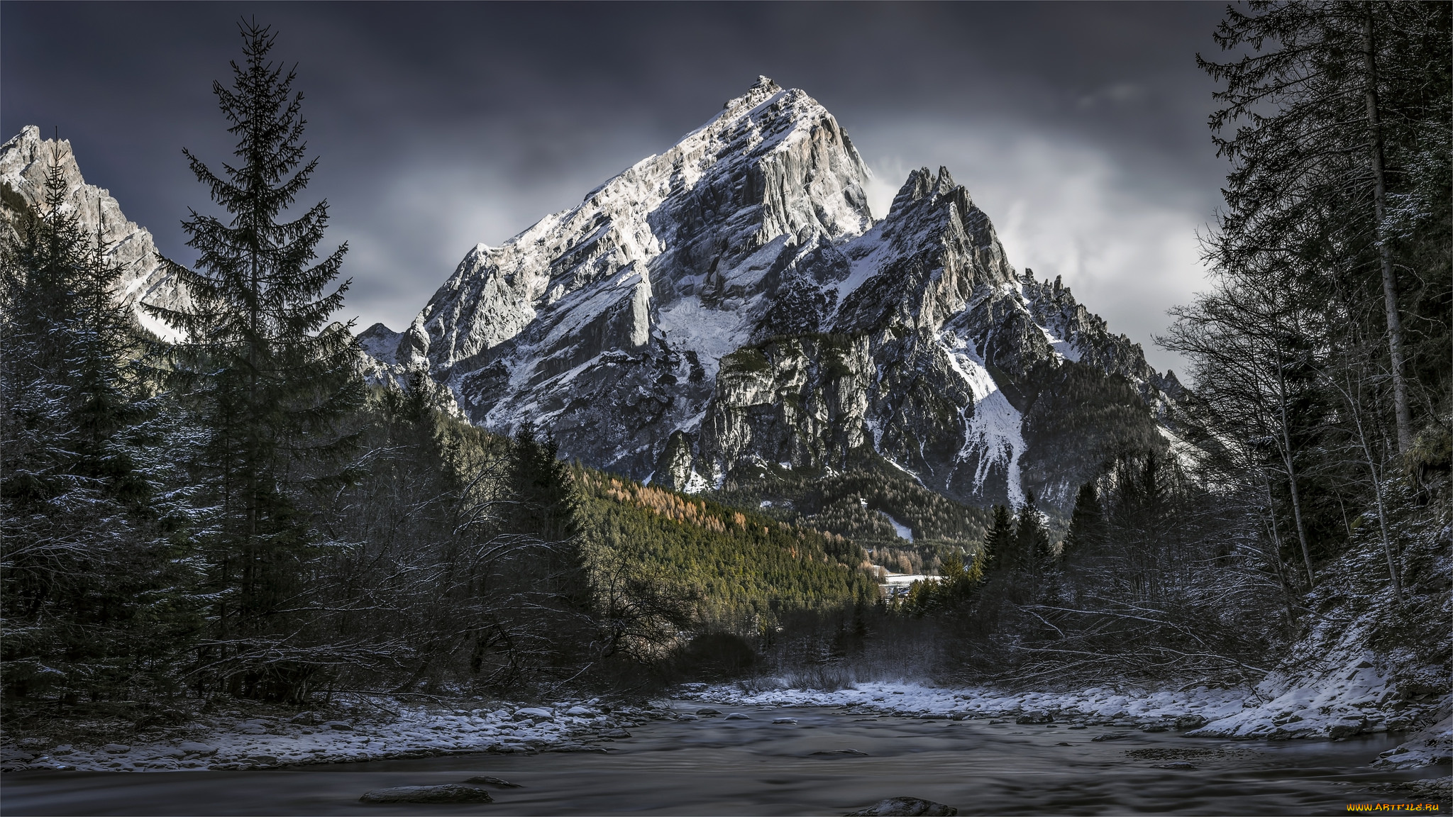 природа, горы, скалы