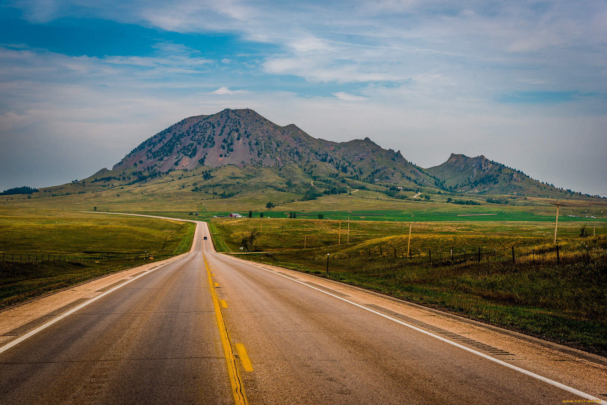 природа, дороги, тракт