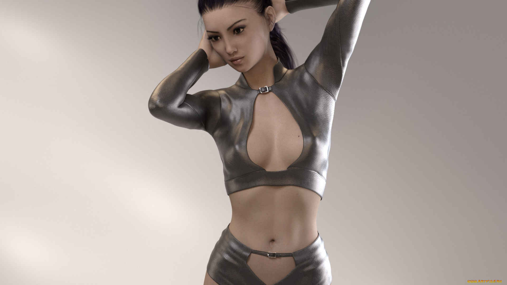 3д, графика, люди, , people, девушка, взгляд, фон