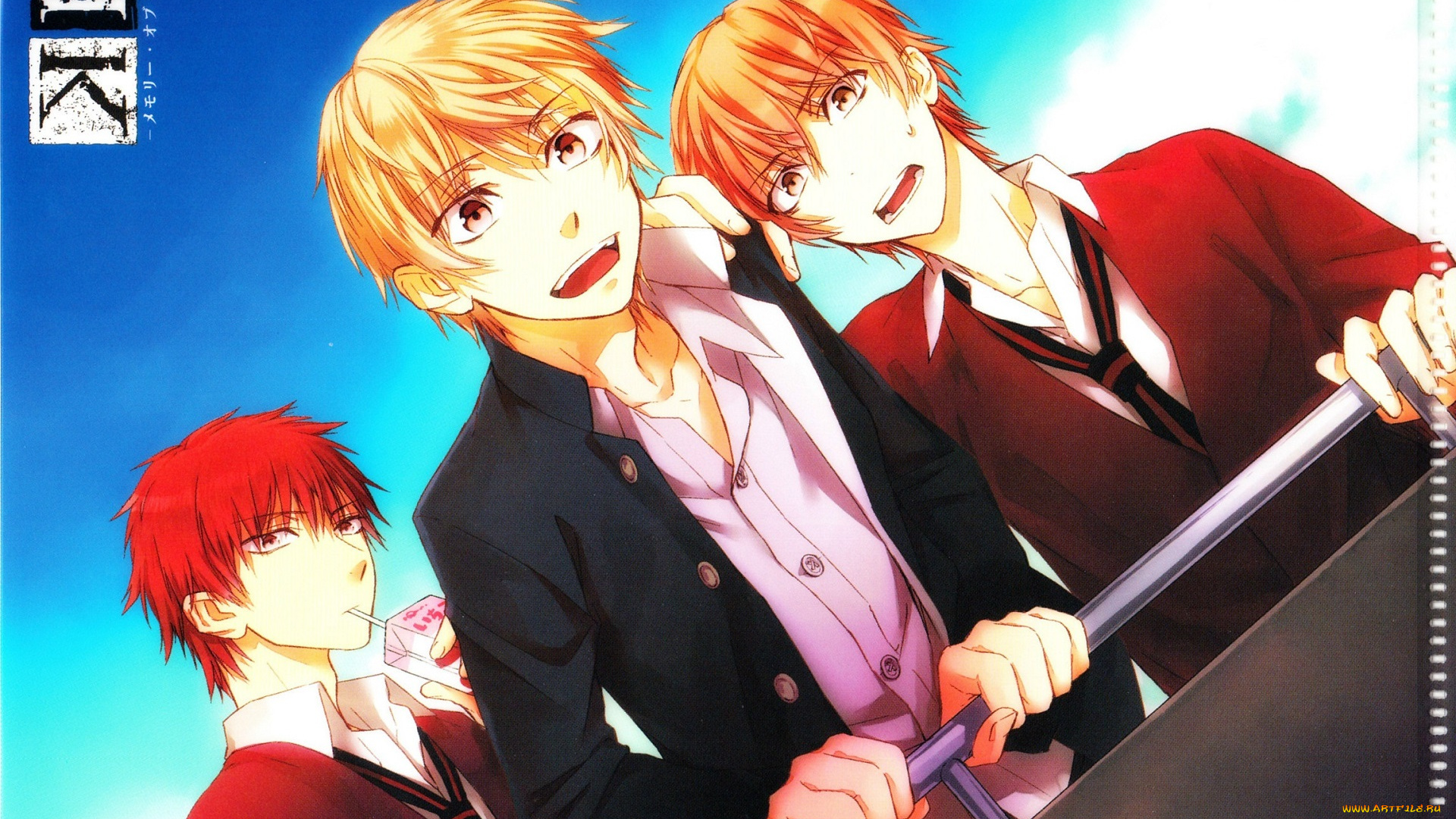 аниме, k, project, парни