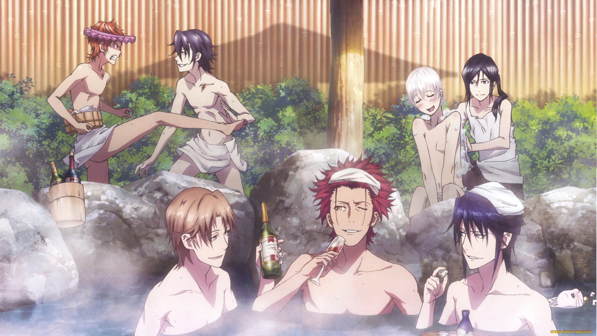 аниме, k, project, парни