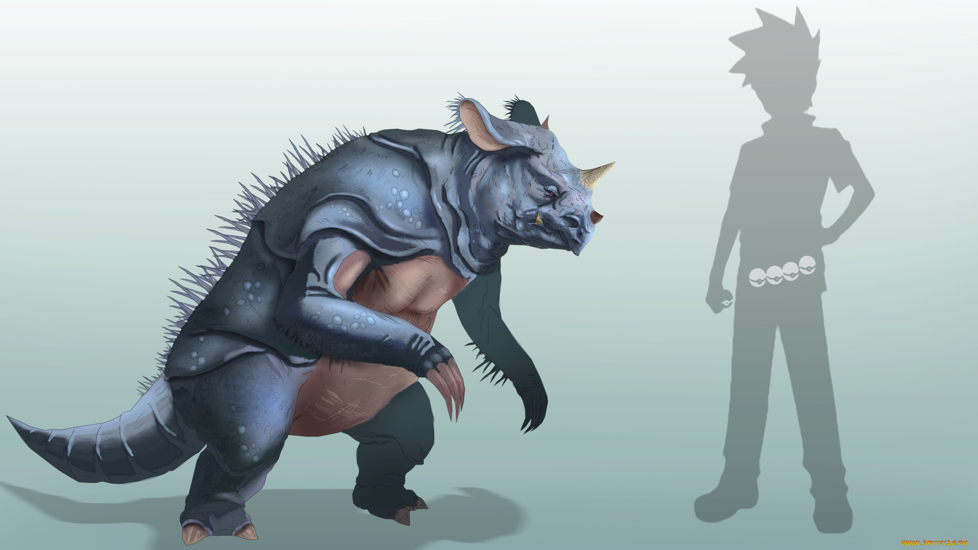 аниме, pokemon, чудище, существо, чудовище, монстр