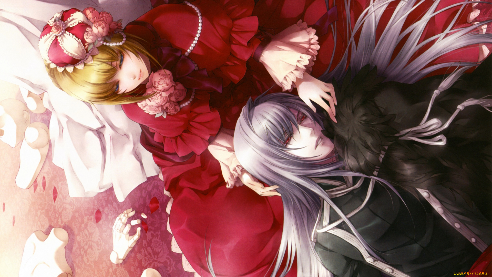 аниме, will, o`wisp, двое