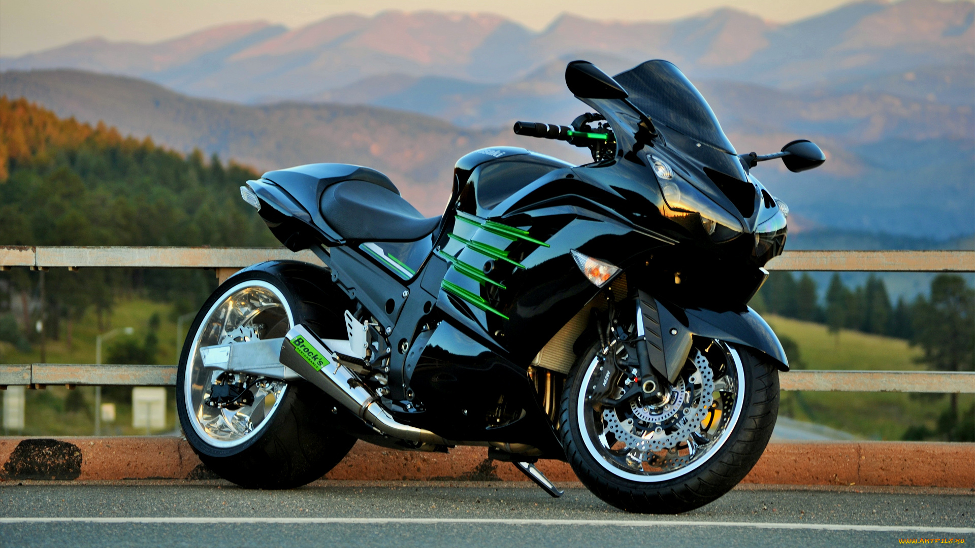 мотоциклы, kawasaki, moto