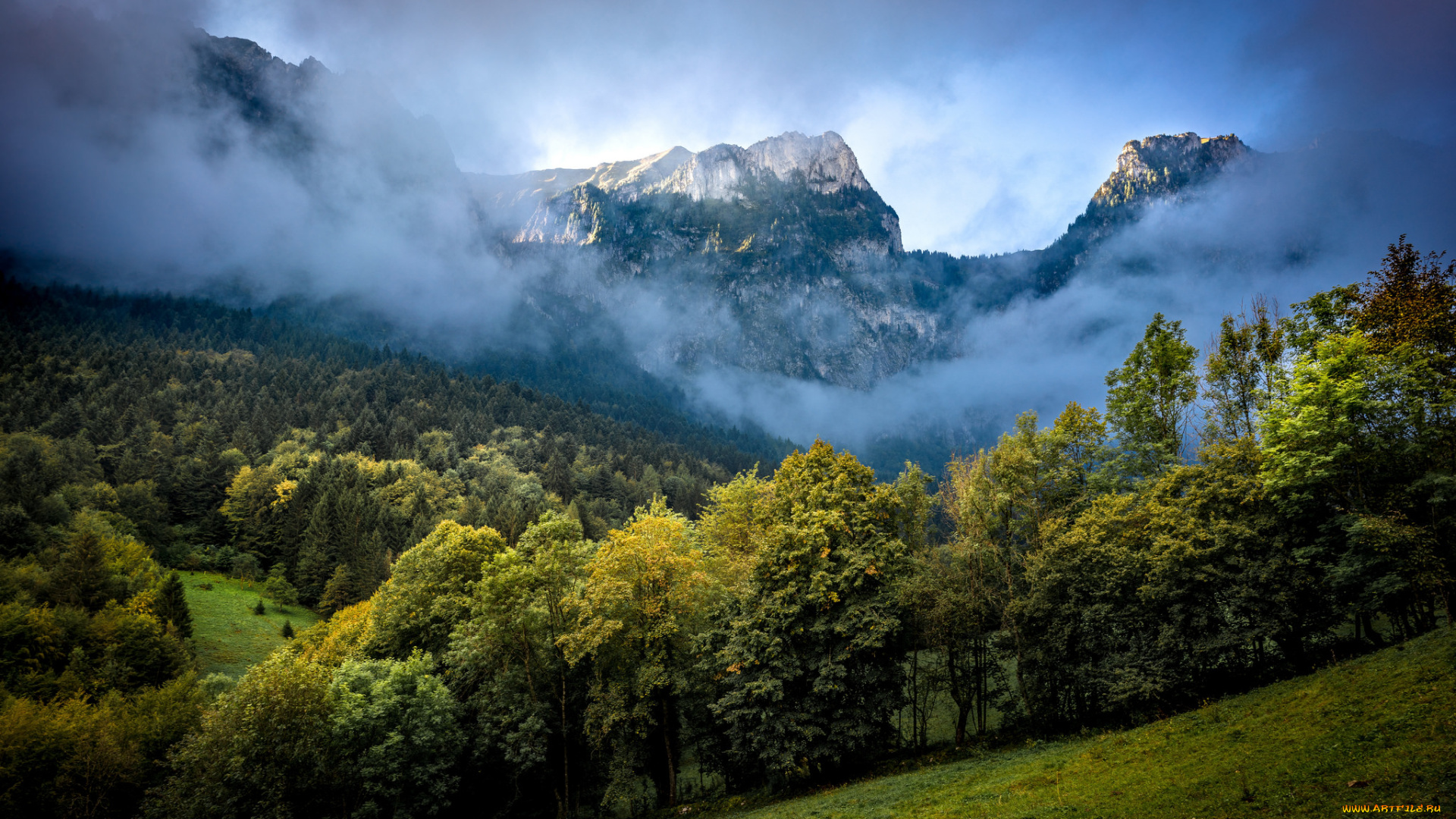 природа, горы, скалы