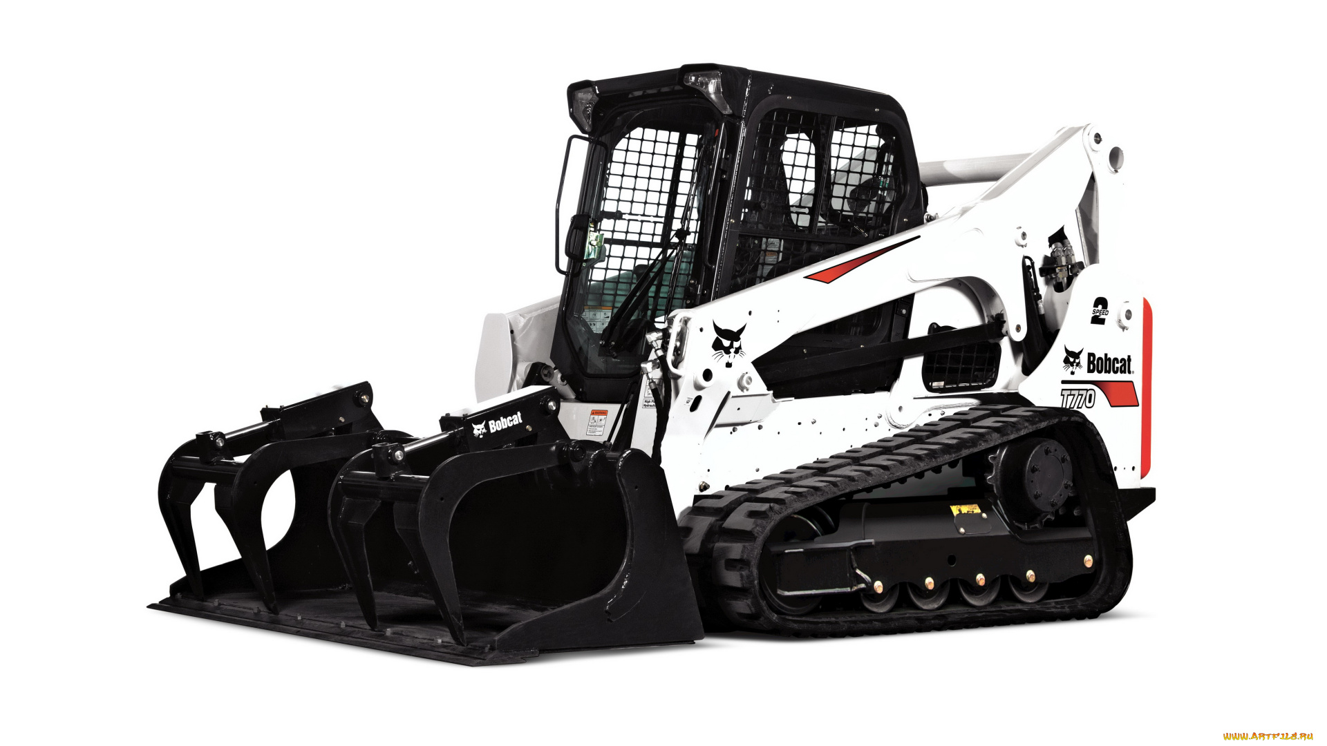 техника, фронтальные, погрузчики, bobcat