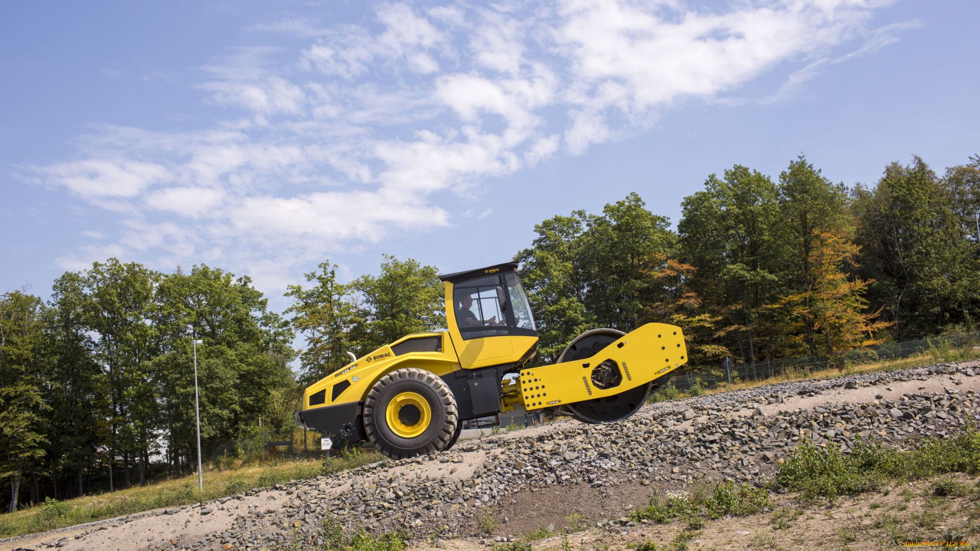 техника, катки, bomag