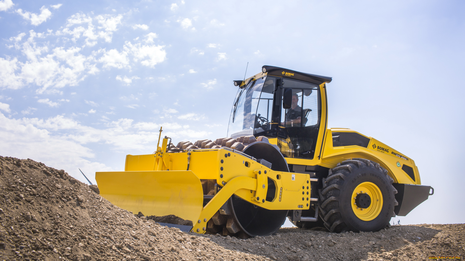техника, катки, bomag
