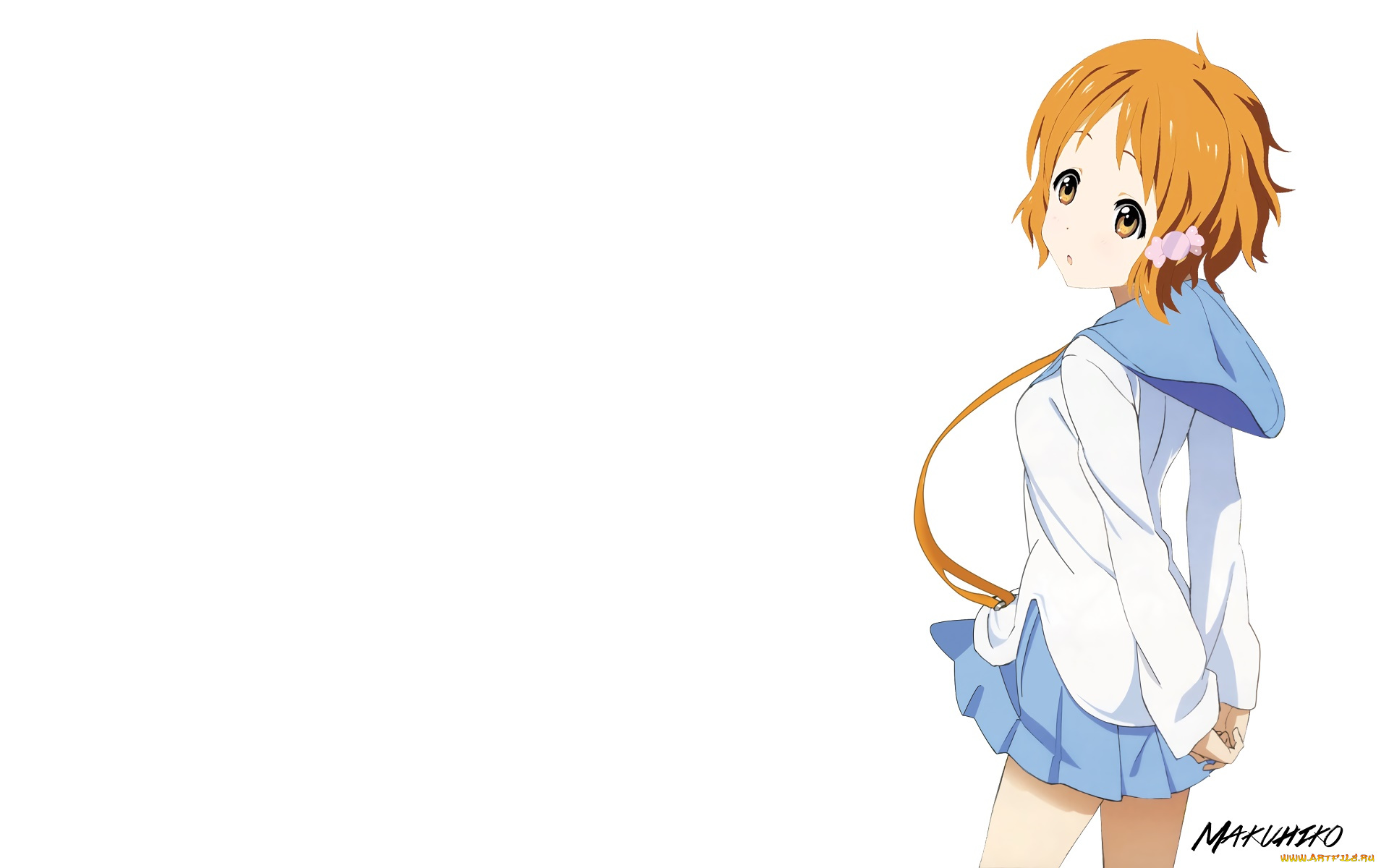 аниме, nisekoi, фон, взгляд, девушка