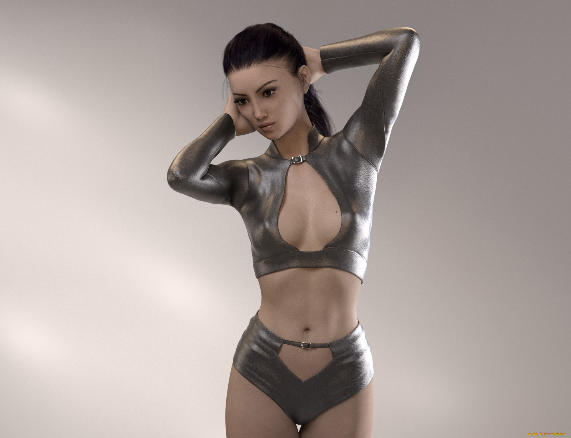 3д, графика, люди, , people, девушка, взгляд, фон