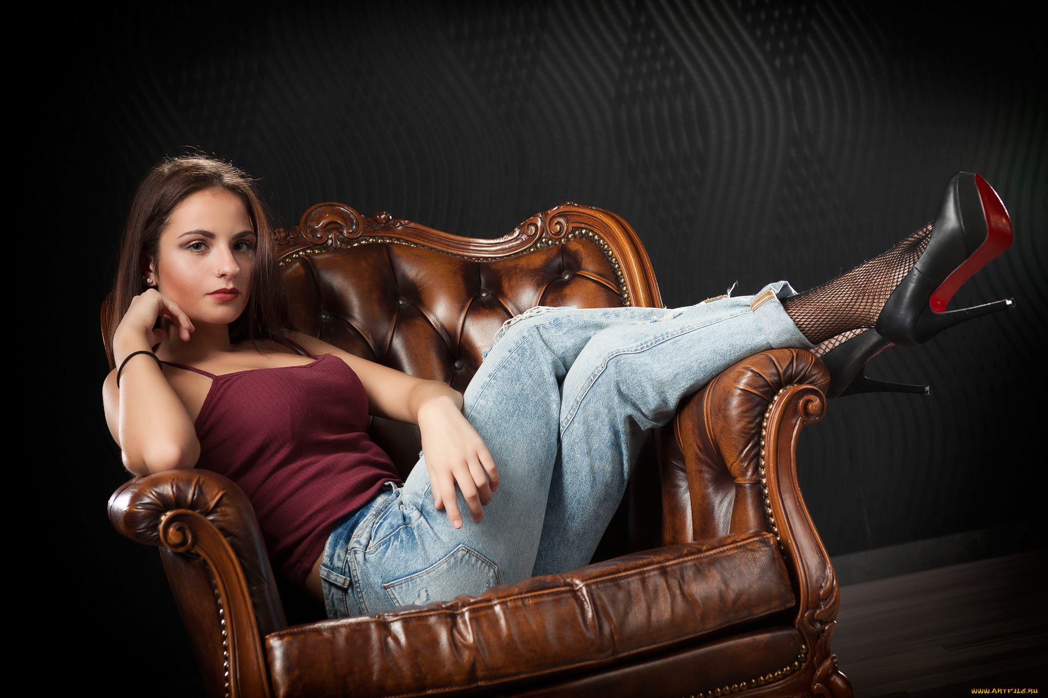 девушки, -unsort, , брюнетки, , шатенки, взгляд, фон, девушка