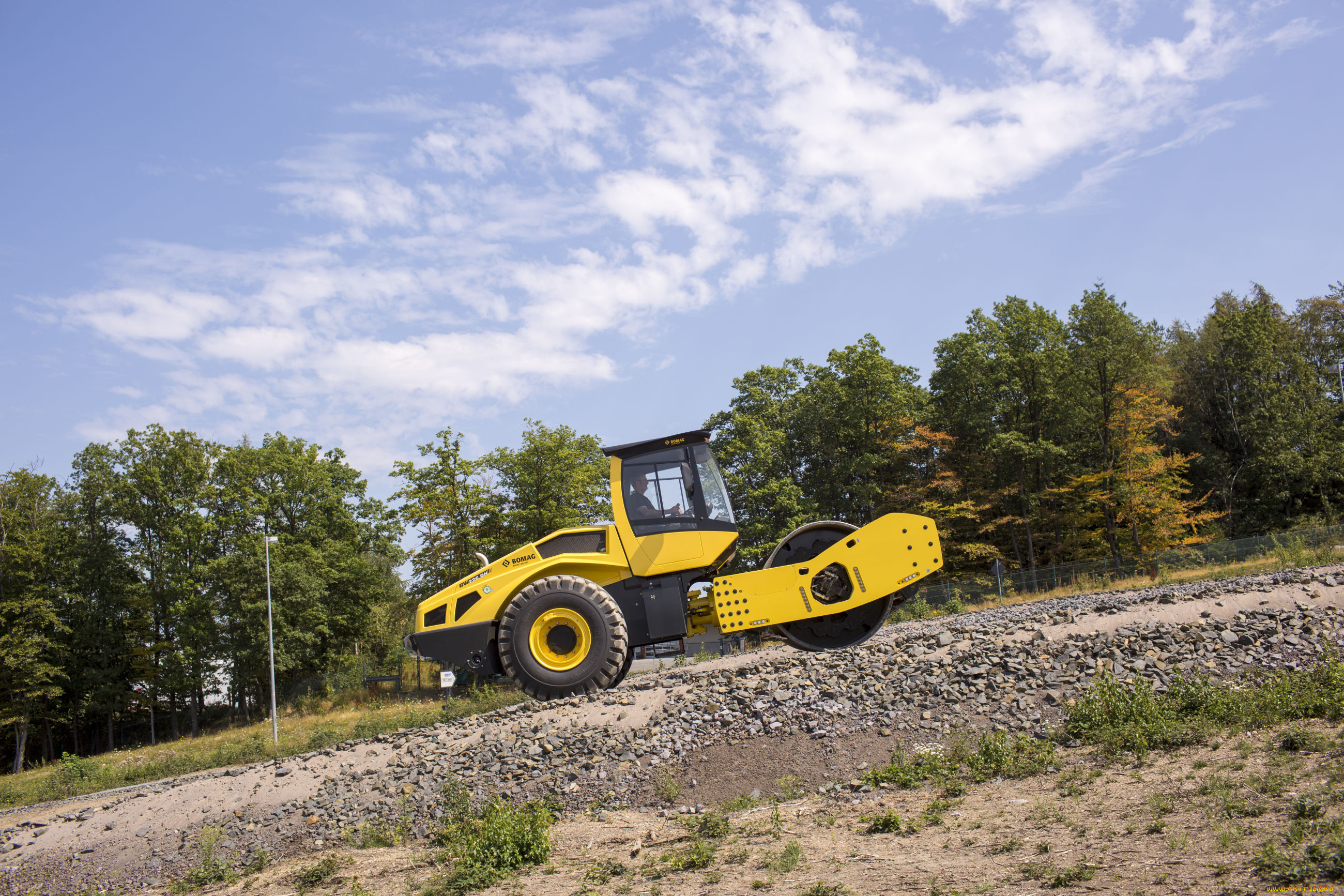 техника, катки, bomag