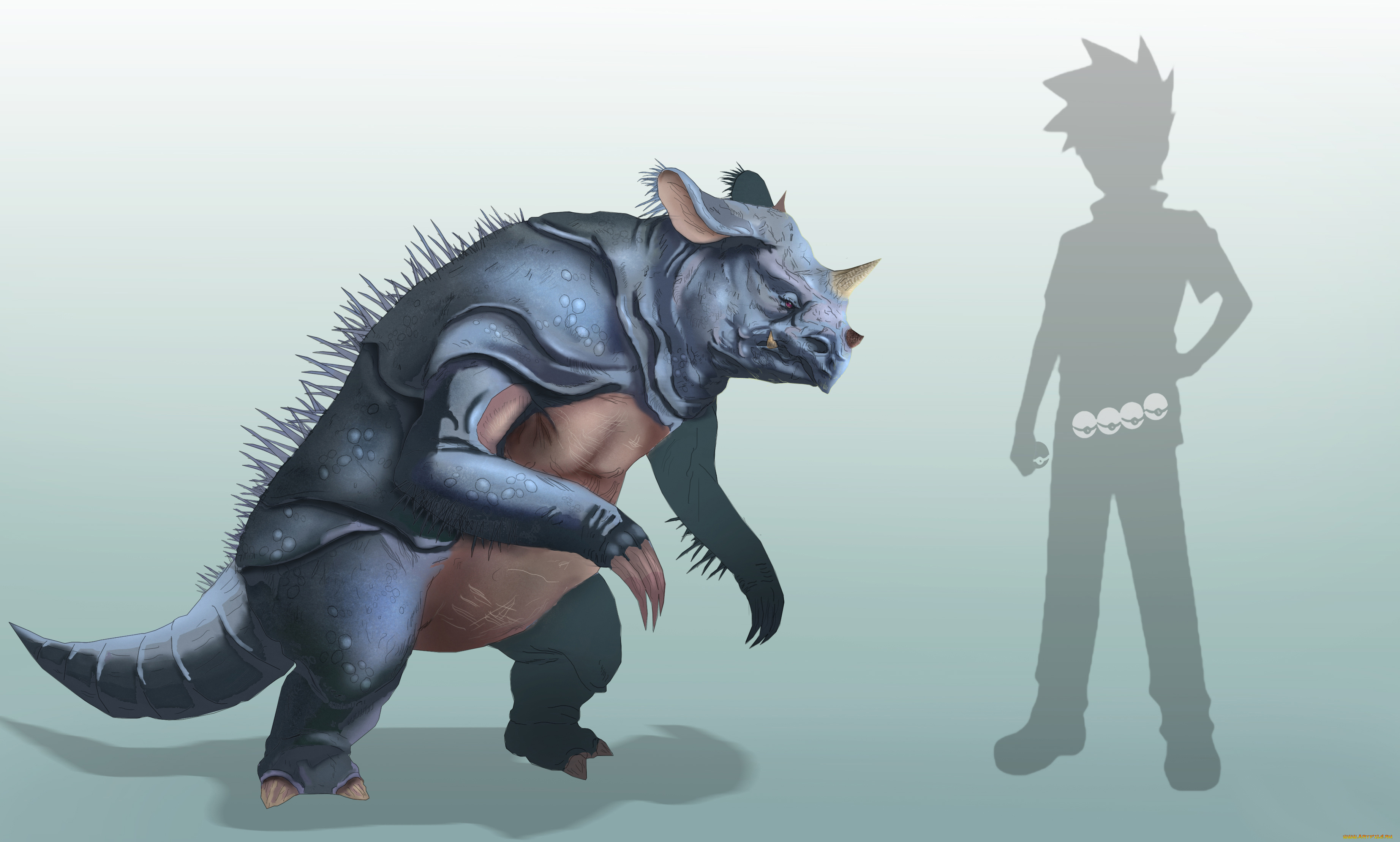 аниме, pokemon, чудище, существо, чудовище, монстр