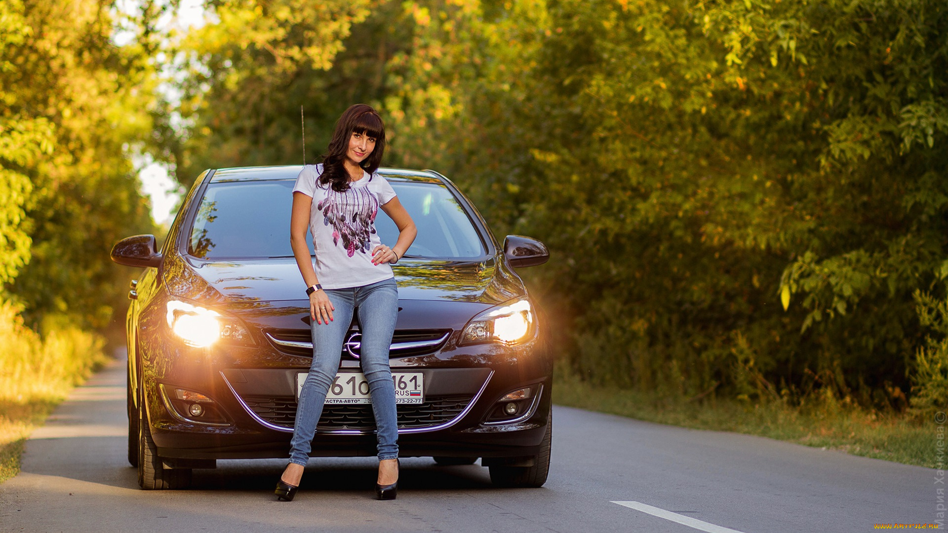 автомобили, -авто, с, девушками, девушки, авто