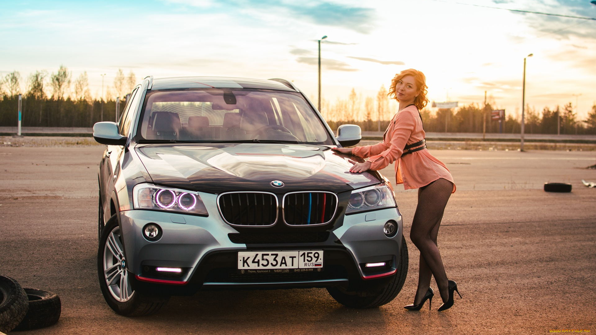 автомобили, -авто, с, девушками, девушки, авто