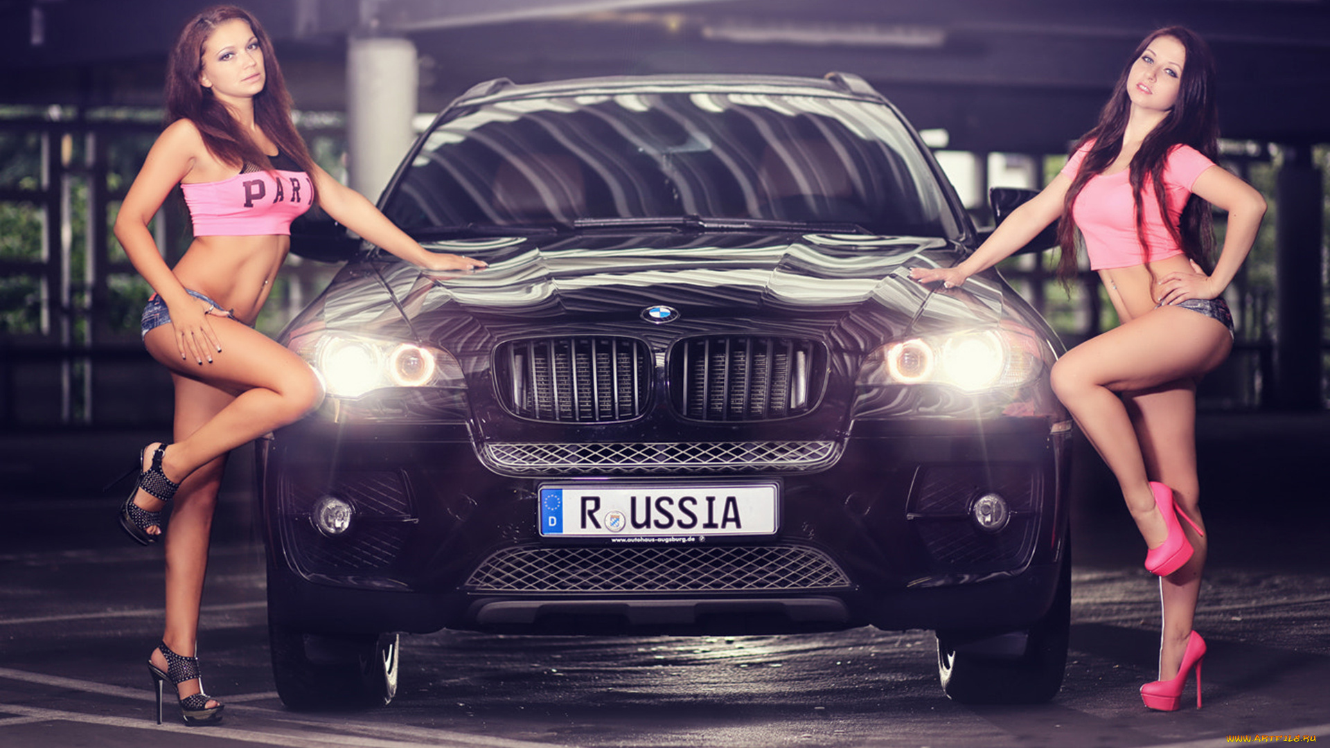 автомобили, -авто, с, девушками, девушки, авто