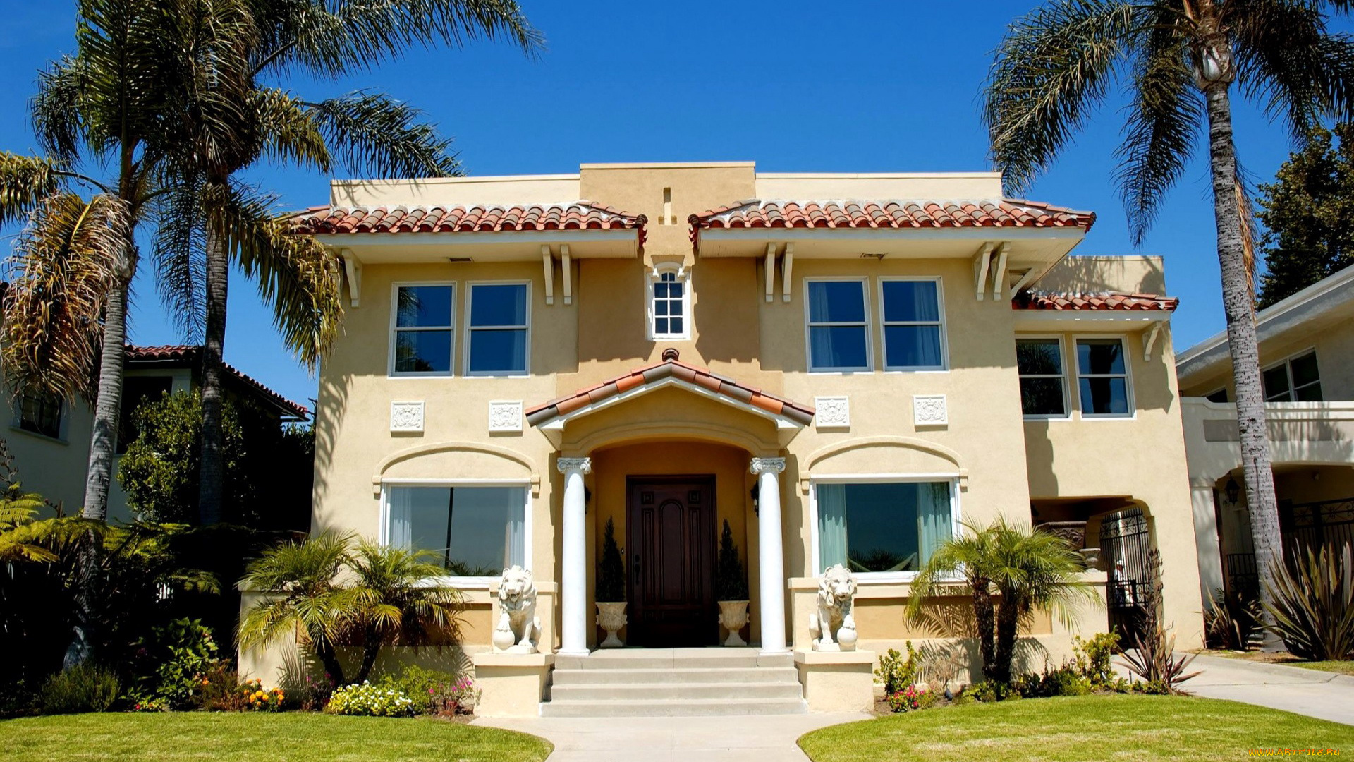 города, -, здания, , дома, жилой, дом