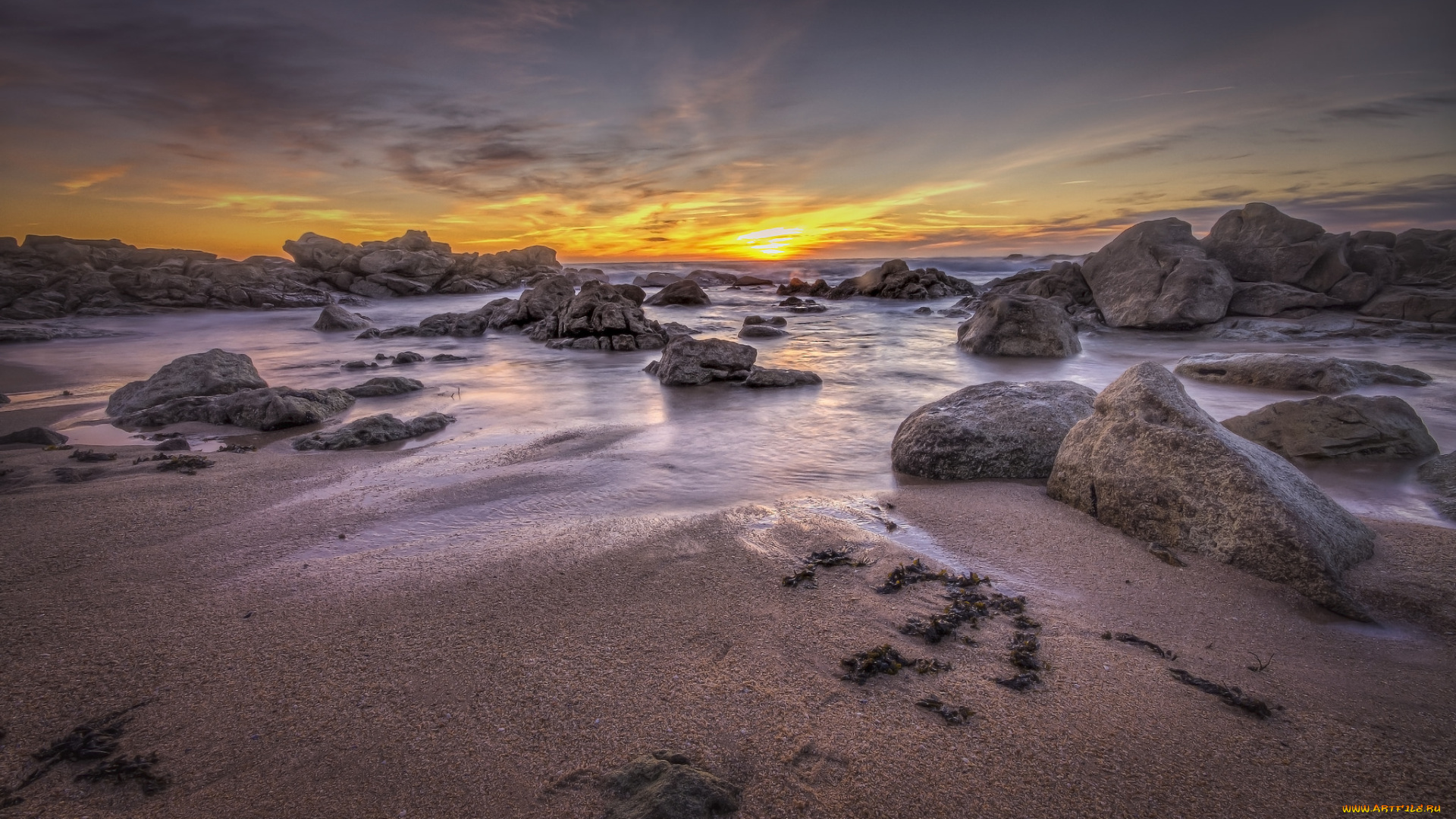 природа, восходы, закаты, простор