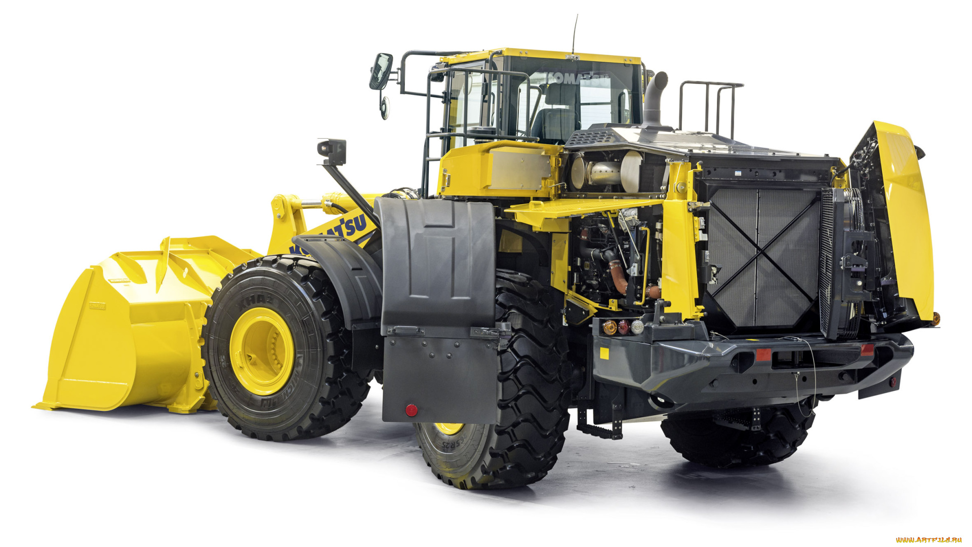 техника, фронтальные, погрузчики, komatsu